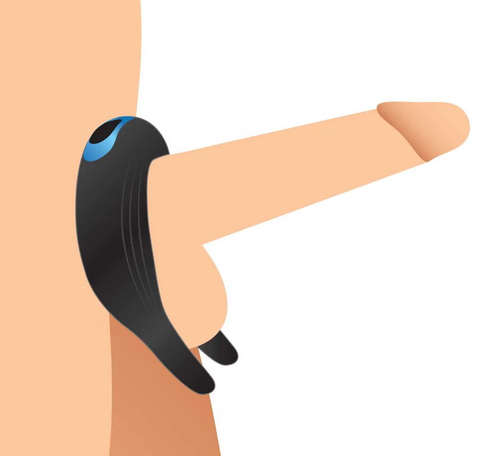 10X Dual Stim Silicone Cock Ring - Image 6