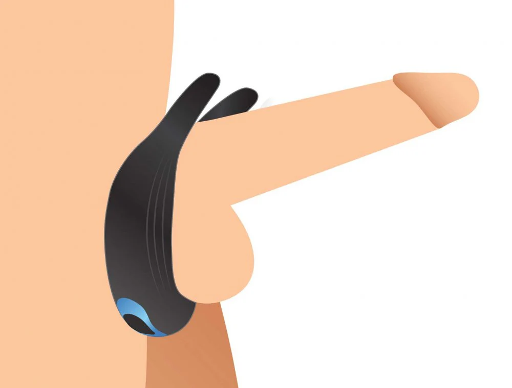 10X Dual Stim Silicone Cock Ring - Image 7