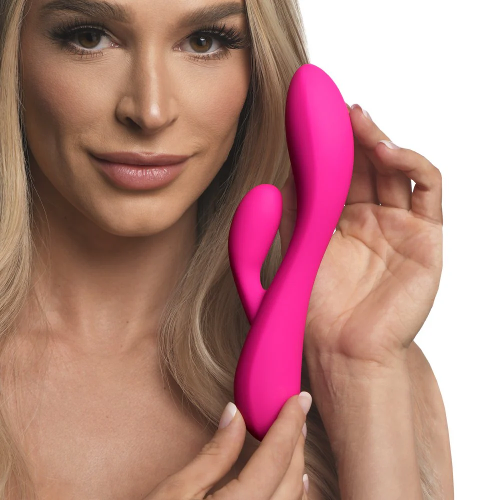 10X Flexible Silicone Rabbit Vibrator - Image 3