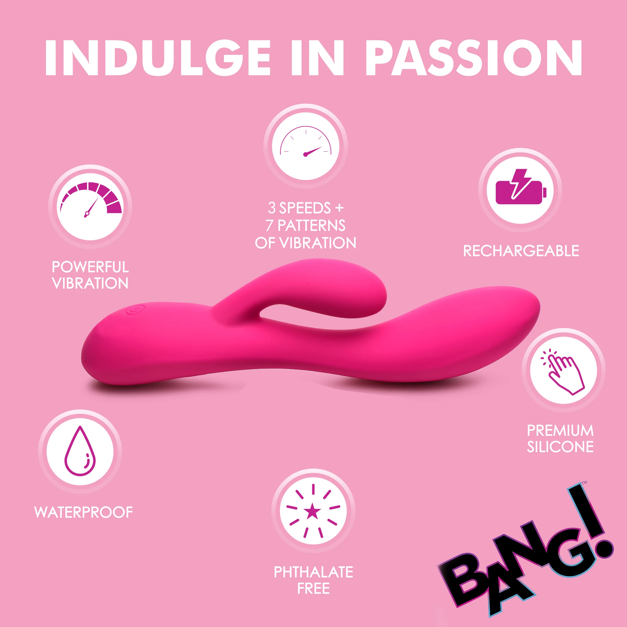 10X Flexible Silicone Rabbit Vibrator - Image 7