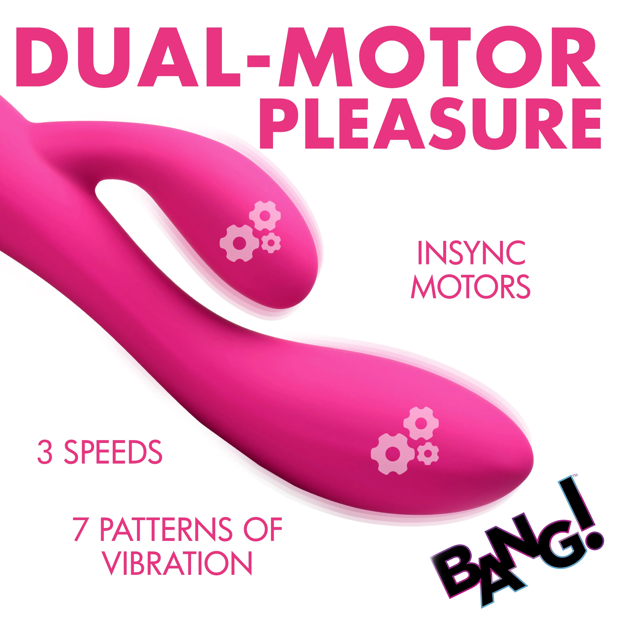 10X Flexible Silicone Rabbit Vibrator - Image 8