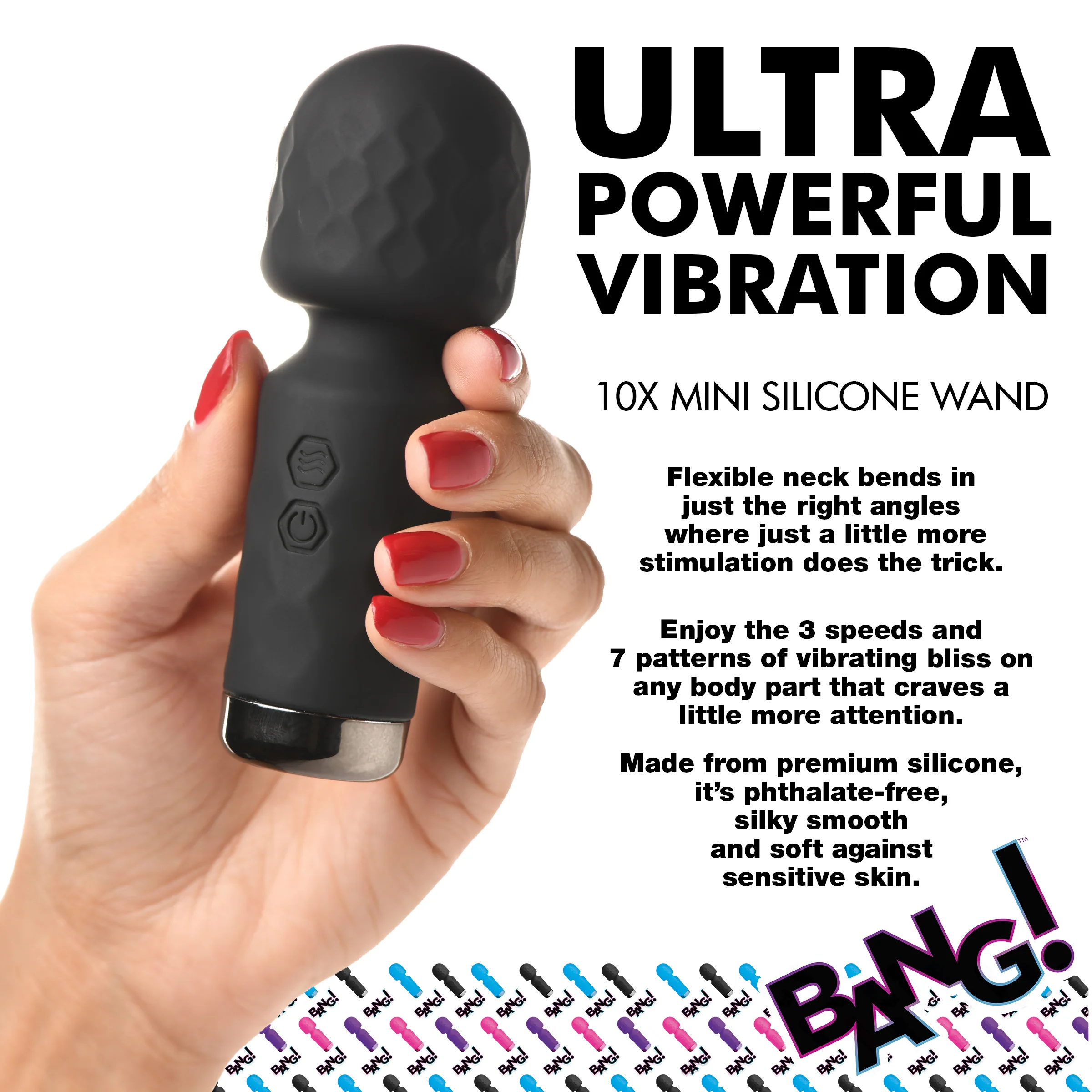 10X Mini Silicone Wand - Image 3