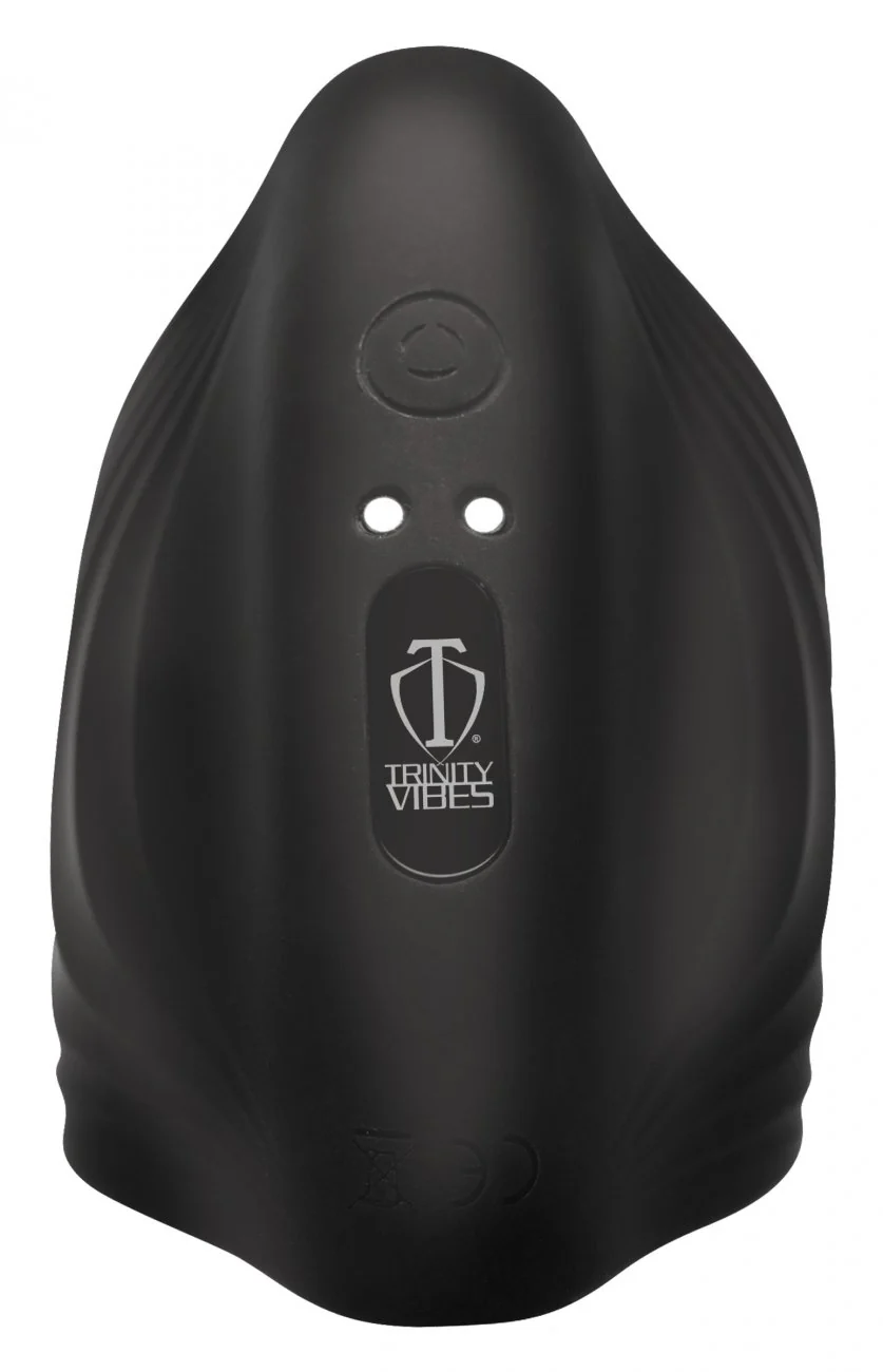 10X Pleasure Stroke Vibrating Silicone Penis Sleeve - Image 4
