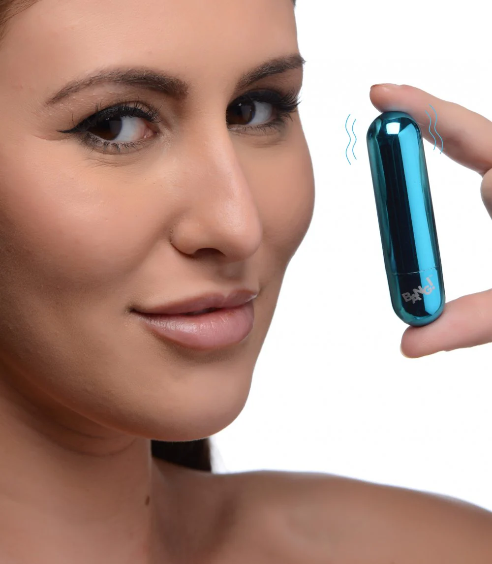 10X Rechargeable Vibrating Metallic Bullet - Image 3