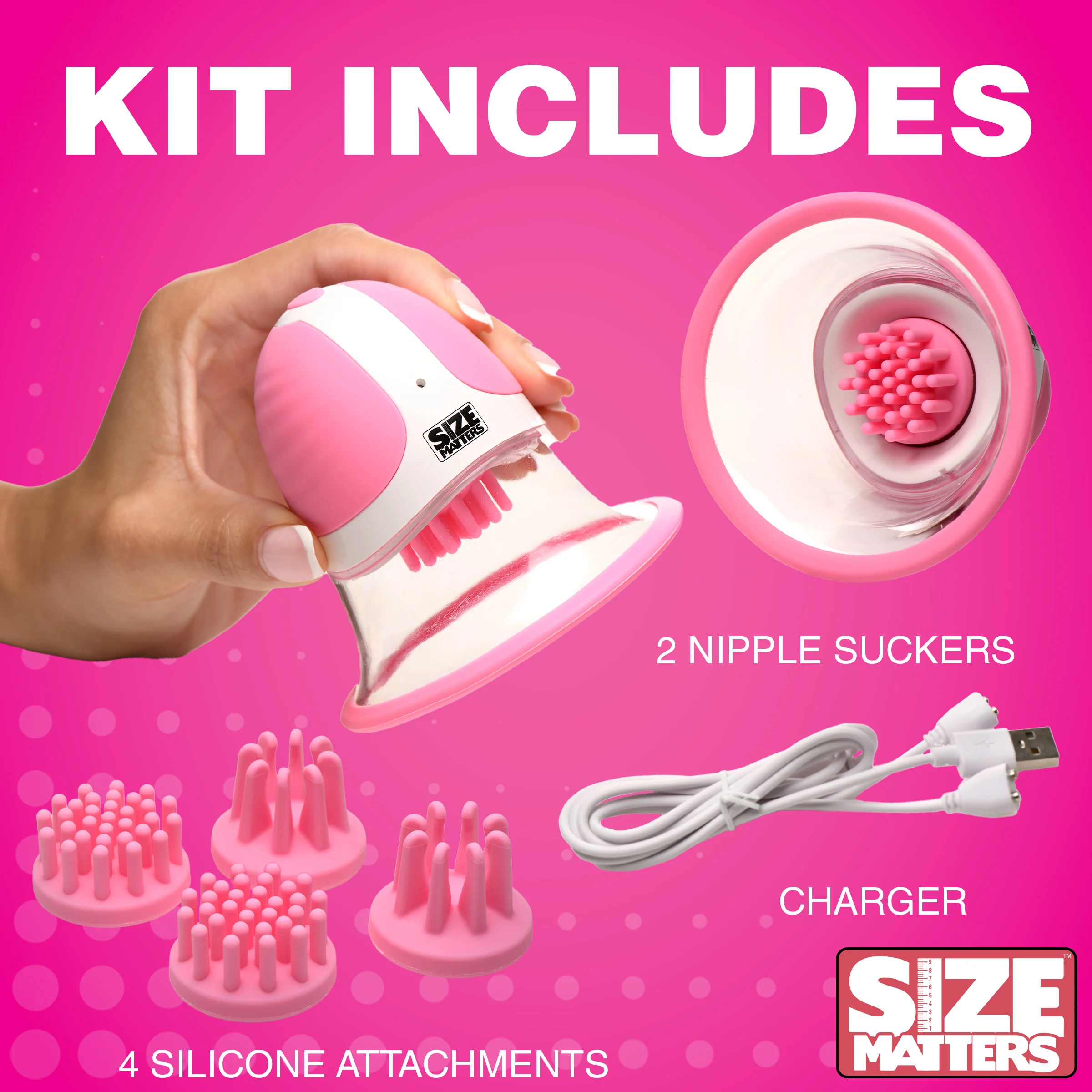 10X Rotating Silicone Nipple Suckers - Image 10