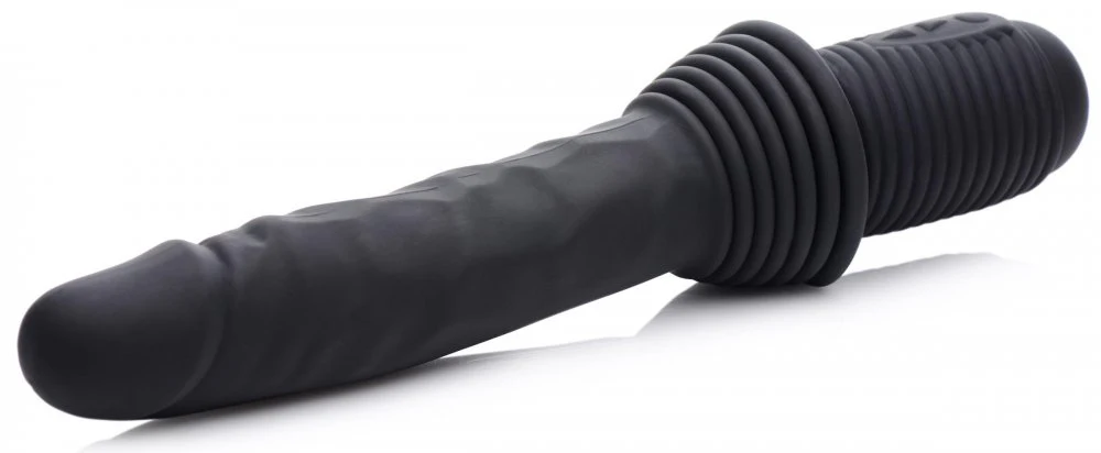 10X Silicone Vibrating and Thrusting Dildo - Image 6