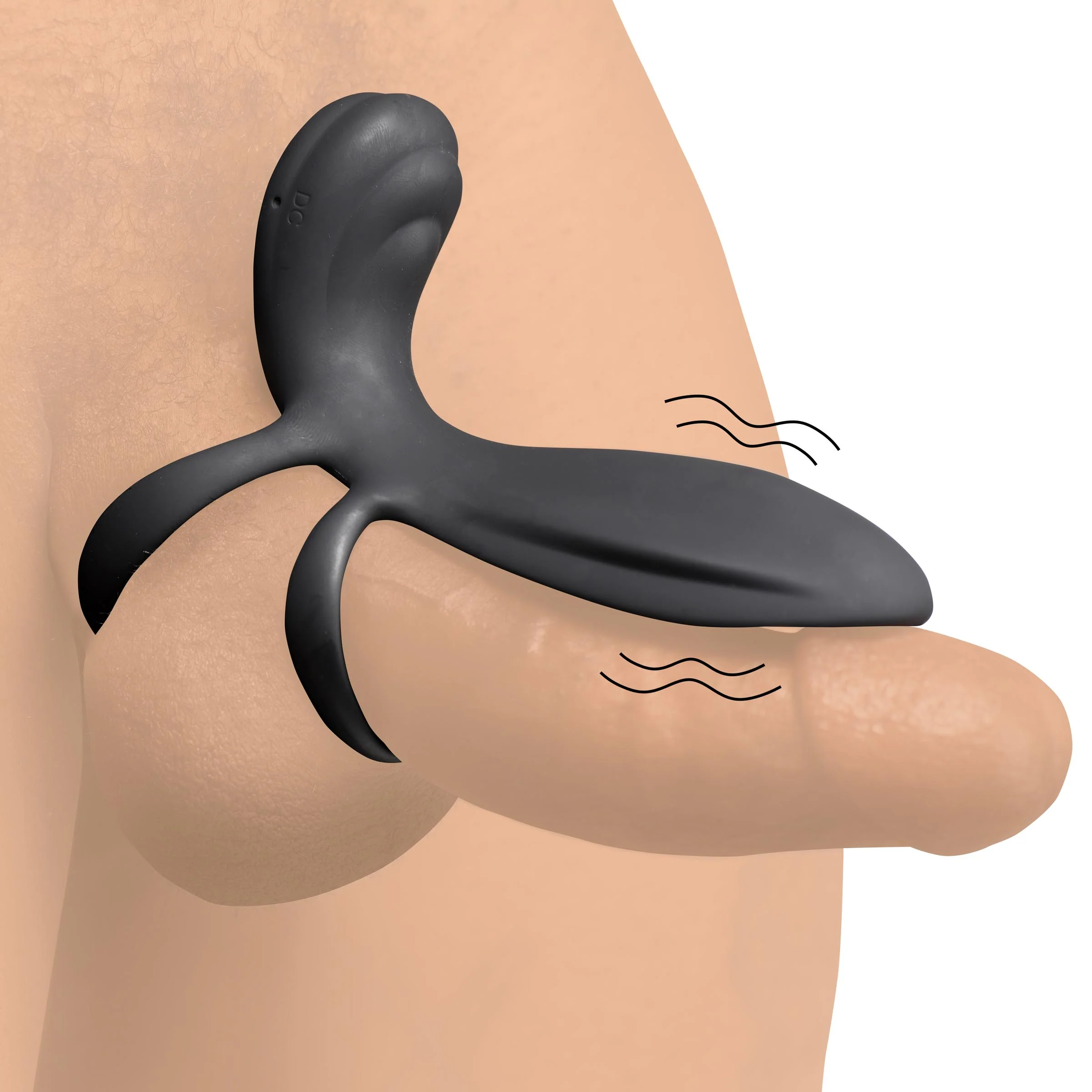 10X Silicone Vibrating Girth Enhancer with Remote Control - Image 5