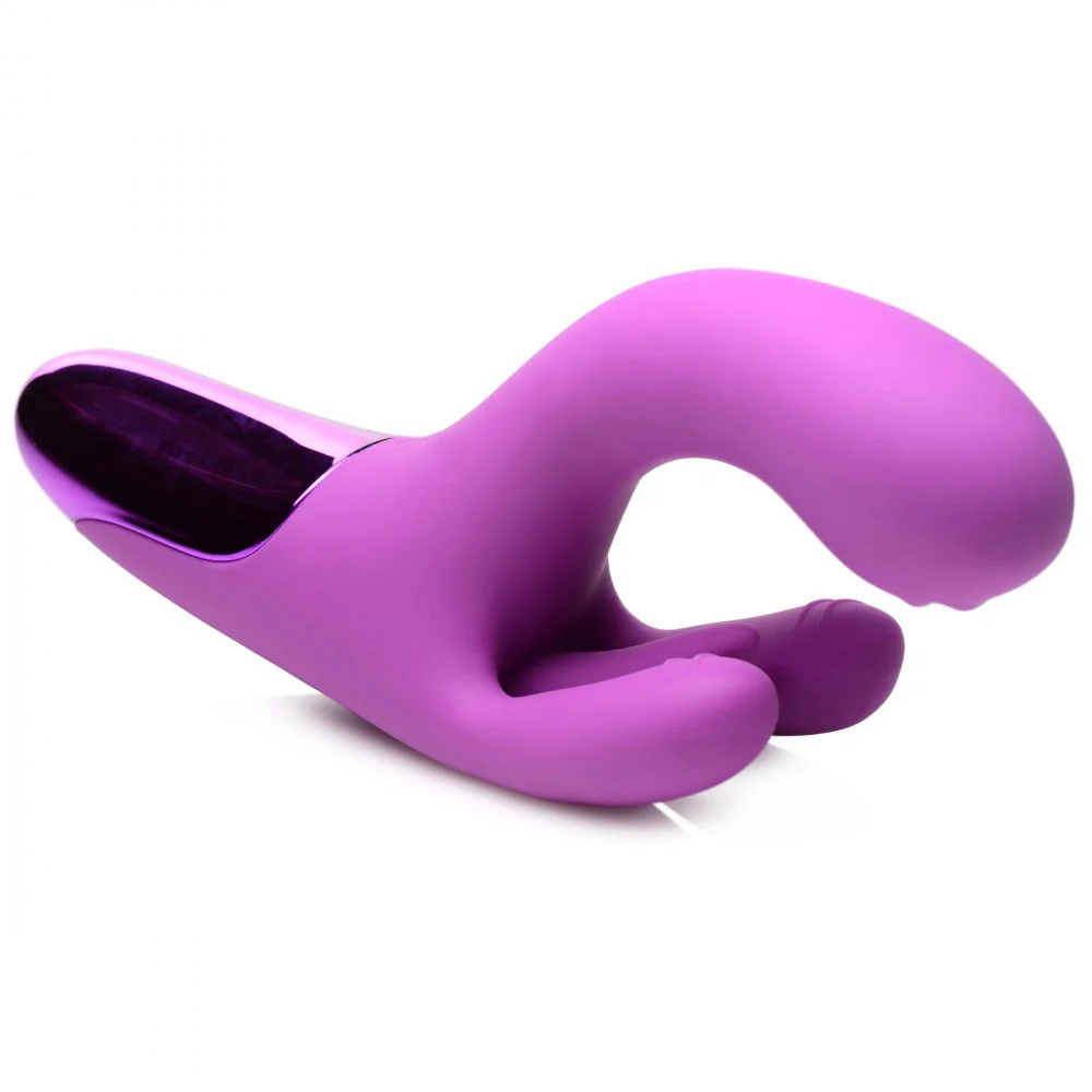 10X Triple Rabbit Silicone Vibrator - Image 8