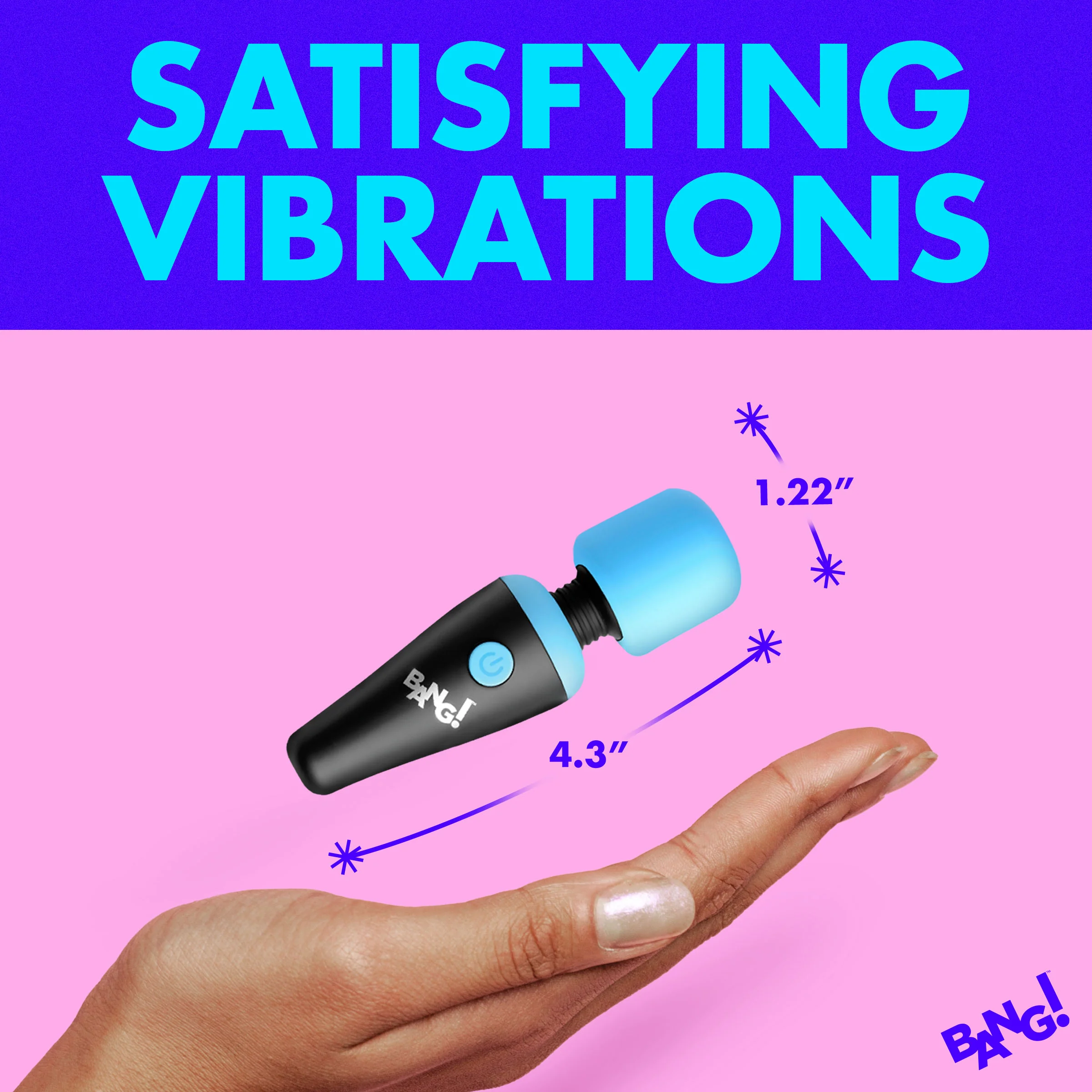 10X Ultra Powerful Silicone Mini Wand - Image 6