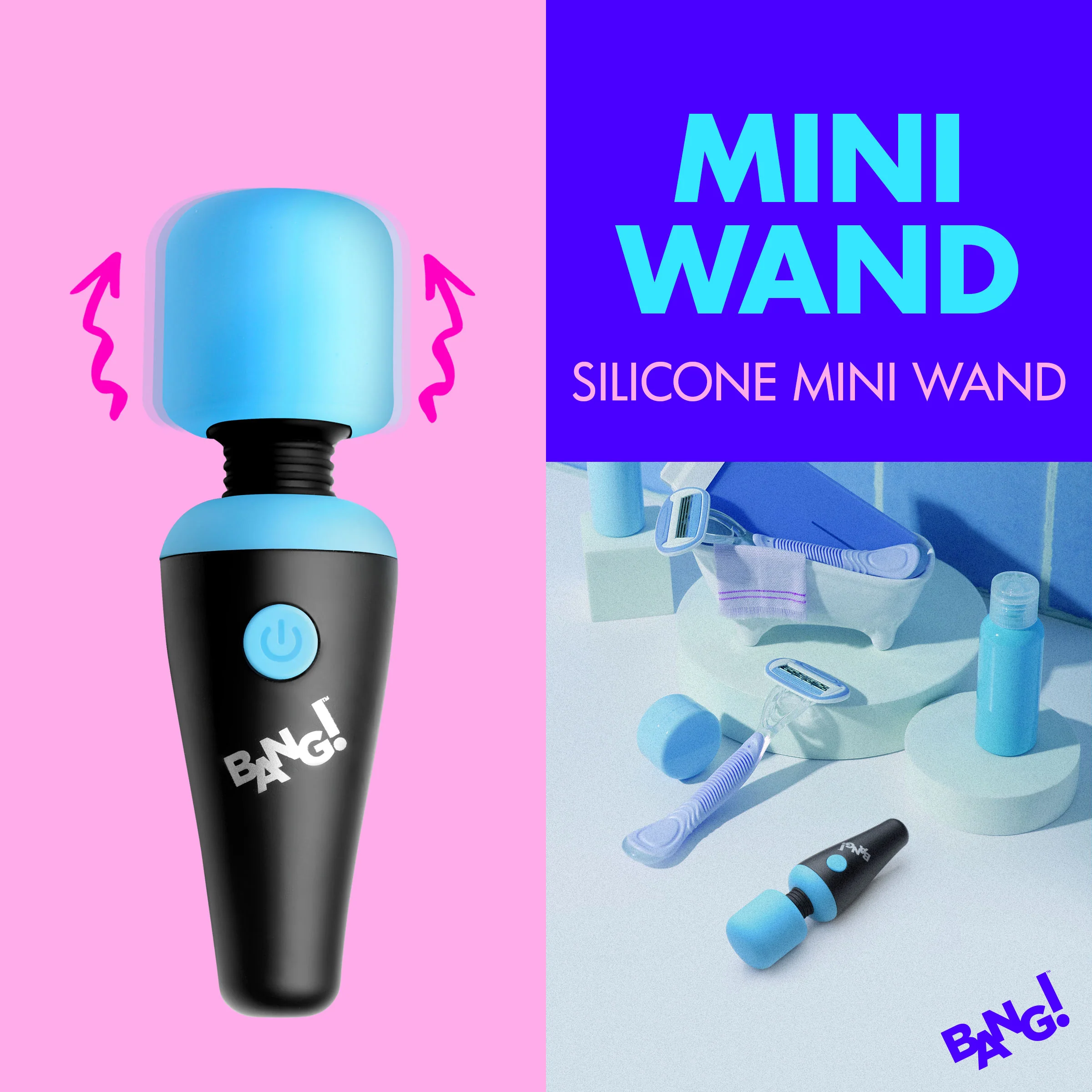 10X Ultra Powerful Silicone Mini Wand - Image 8