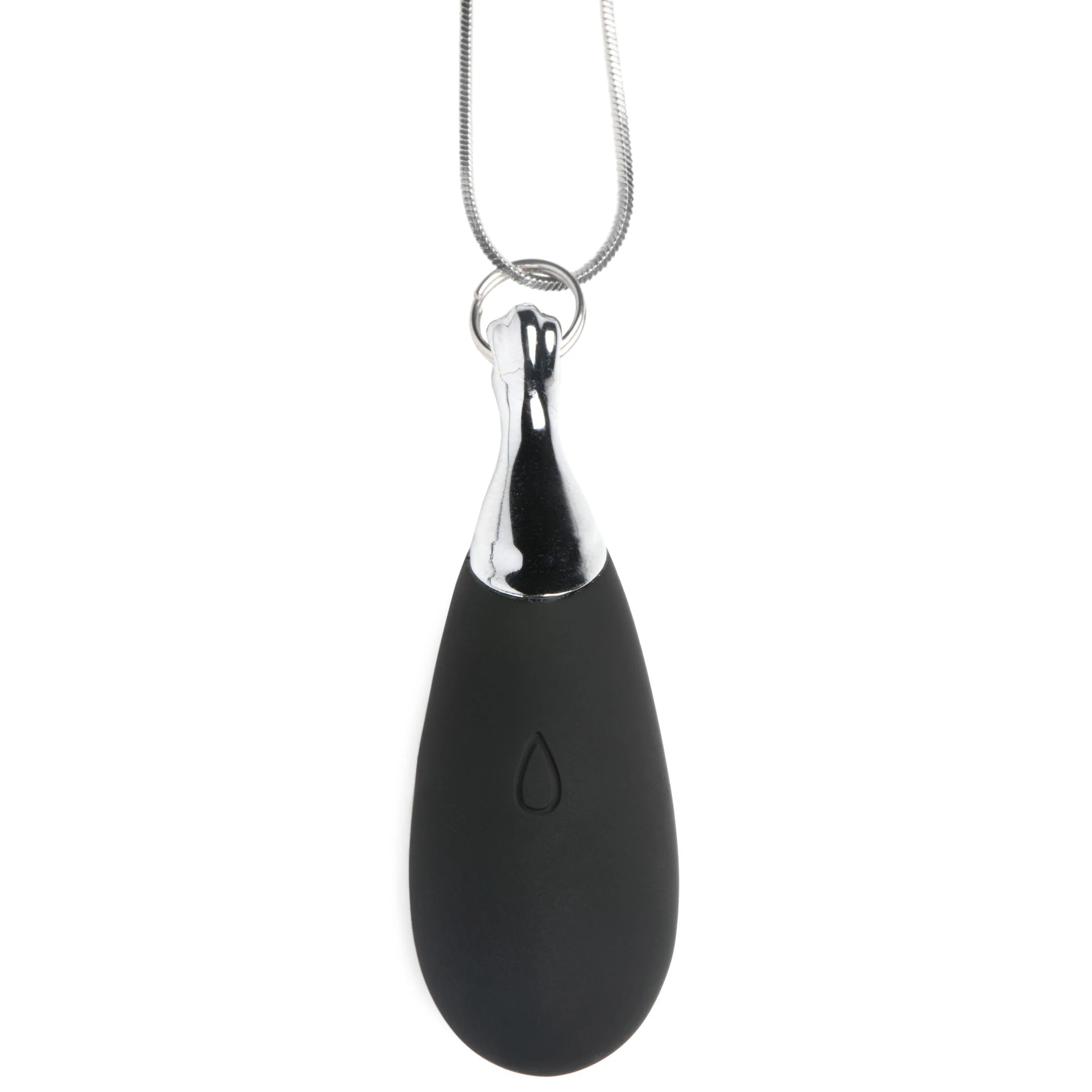 10X Vibrating Silicone Teardrop Necklace - Image 5