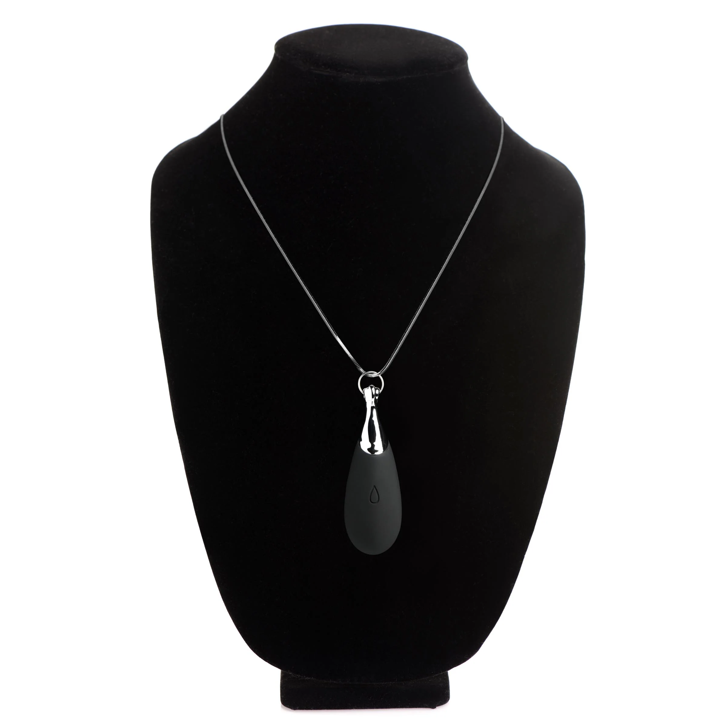10X Vibrating Silicone Teardrop Necklace - Image 6
