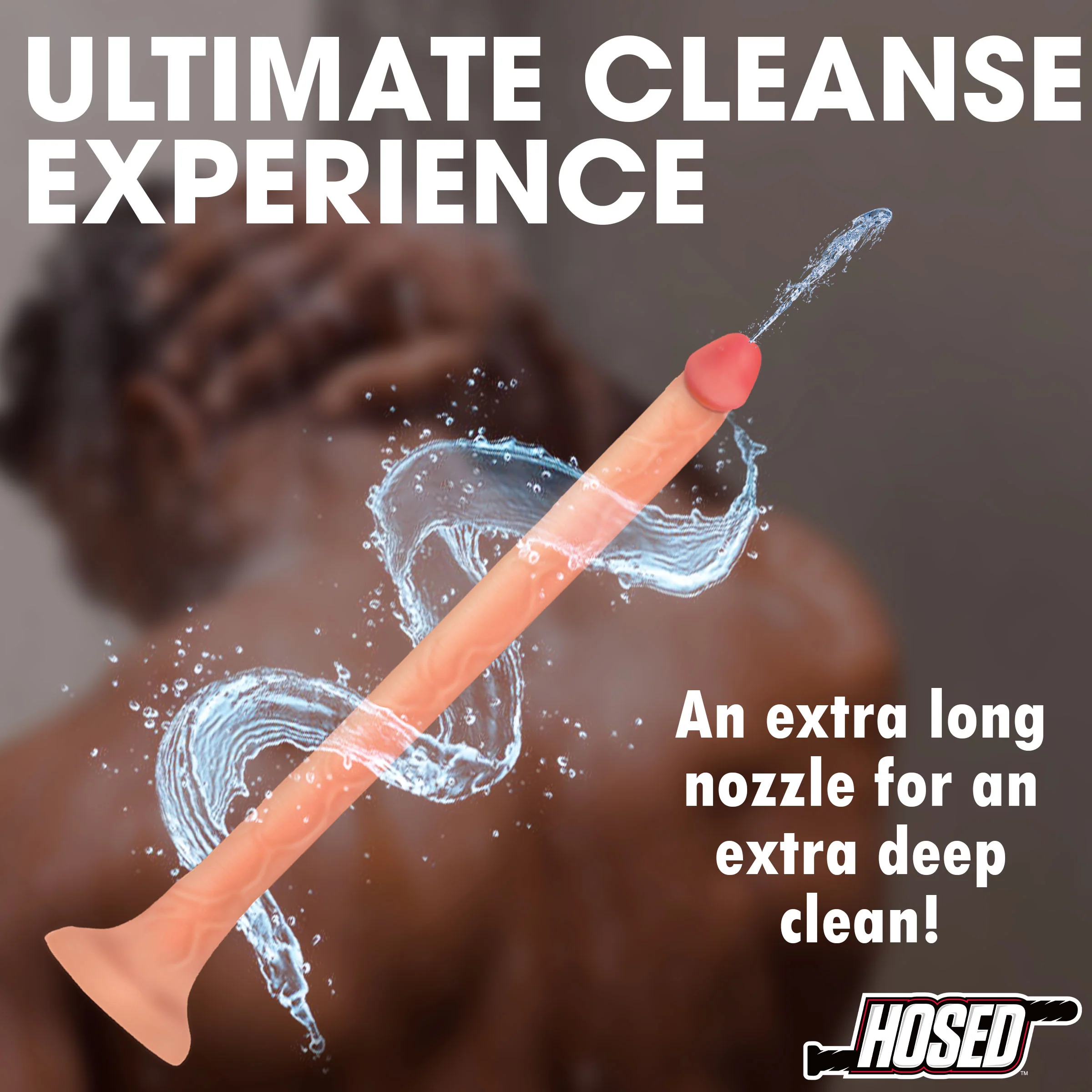 12" Slim Silicone Enema Hose - Image 2