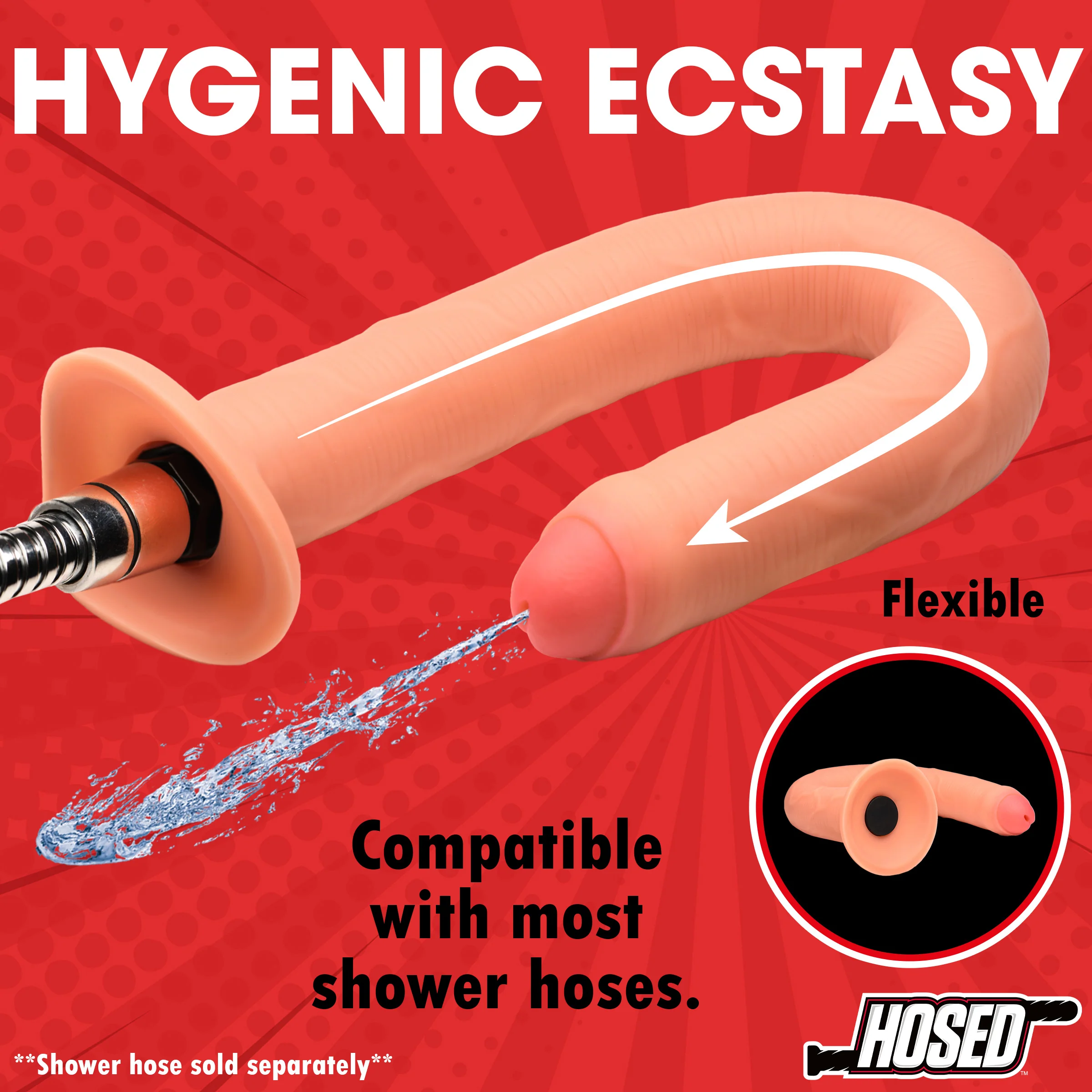 15" Thick Enema Hose - Image 3
