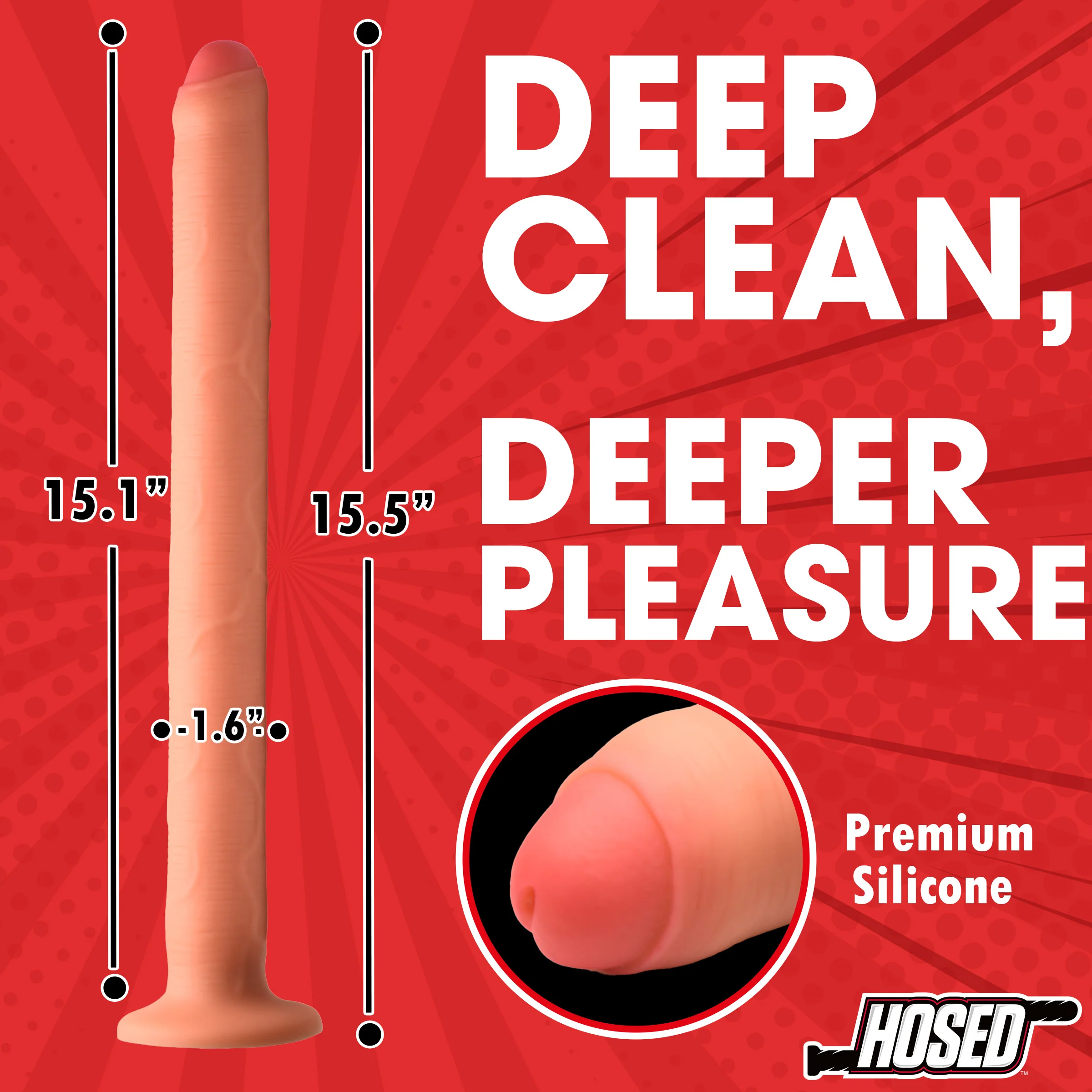 15" Thick Enema Hose - Image 4