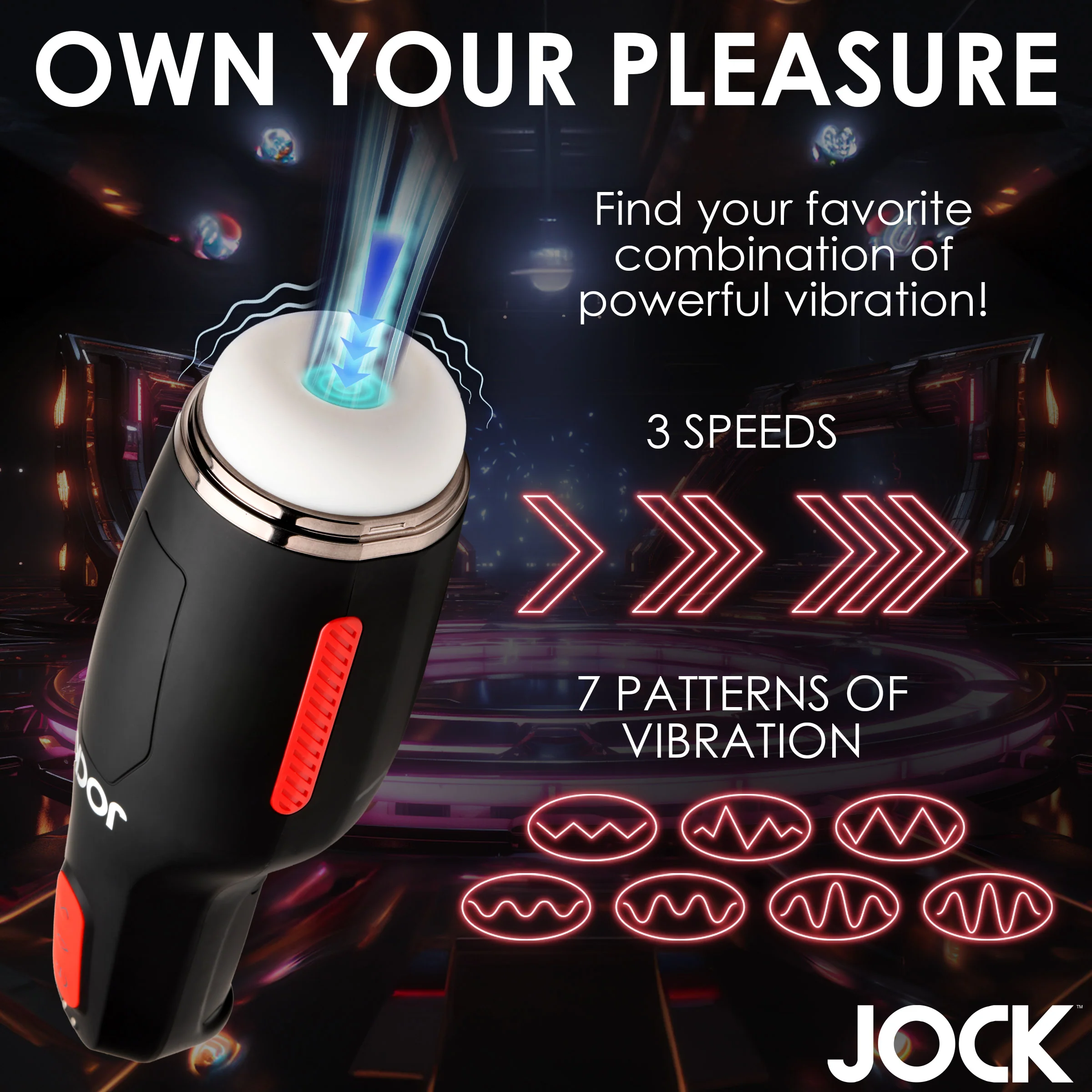 15X Sucking & Vibrating Masturbator - Image 7