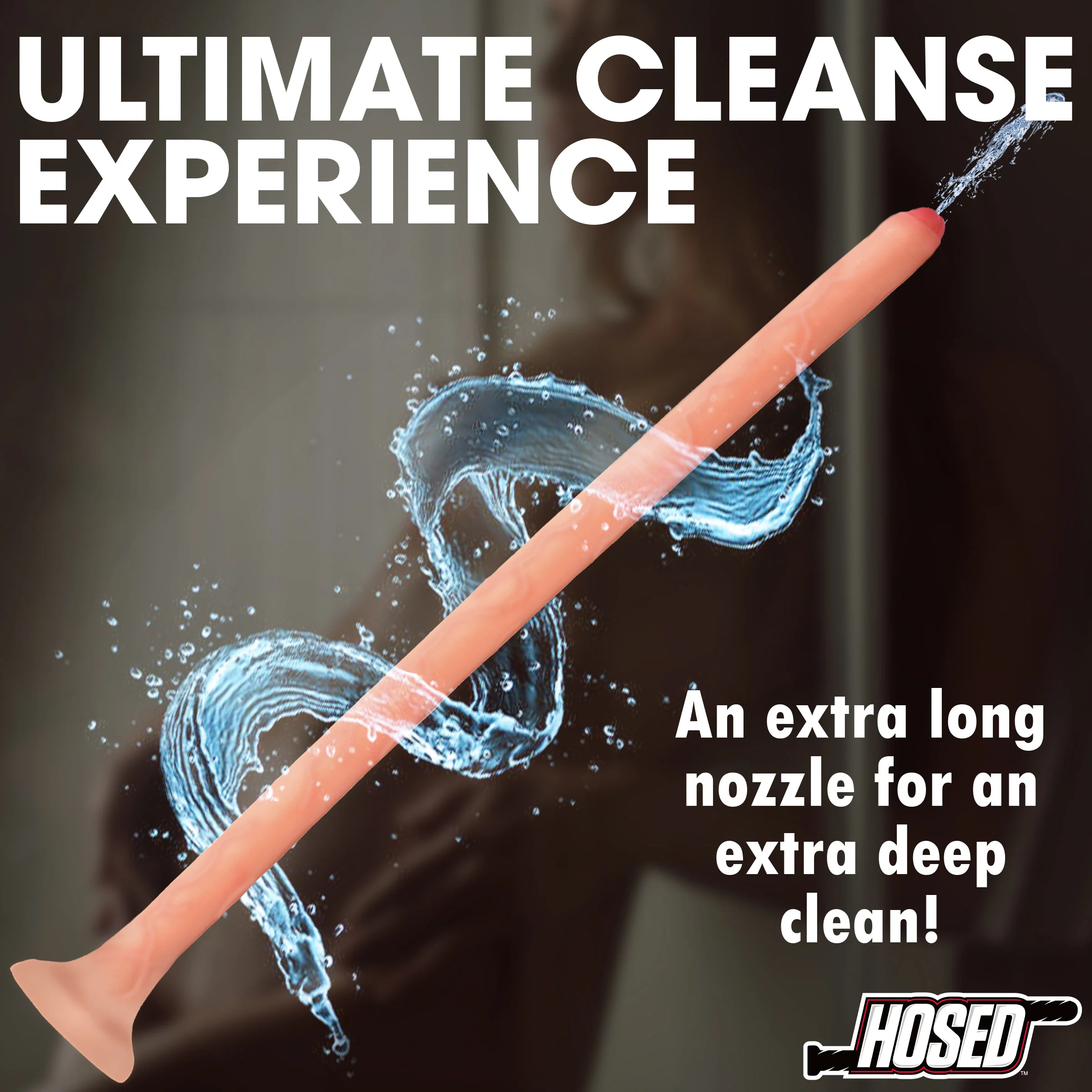 19" Slim Silicone Enema Hose - Image 3