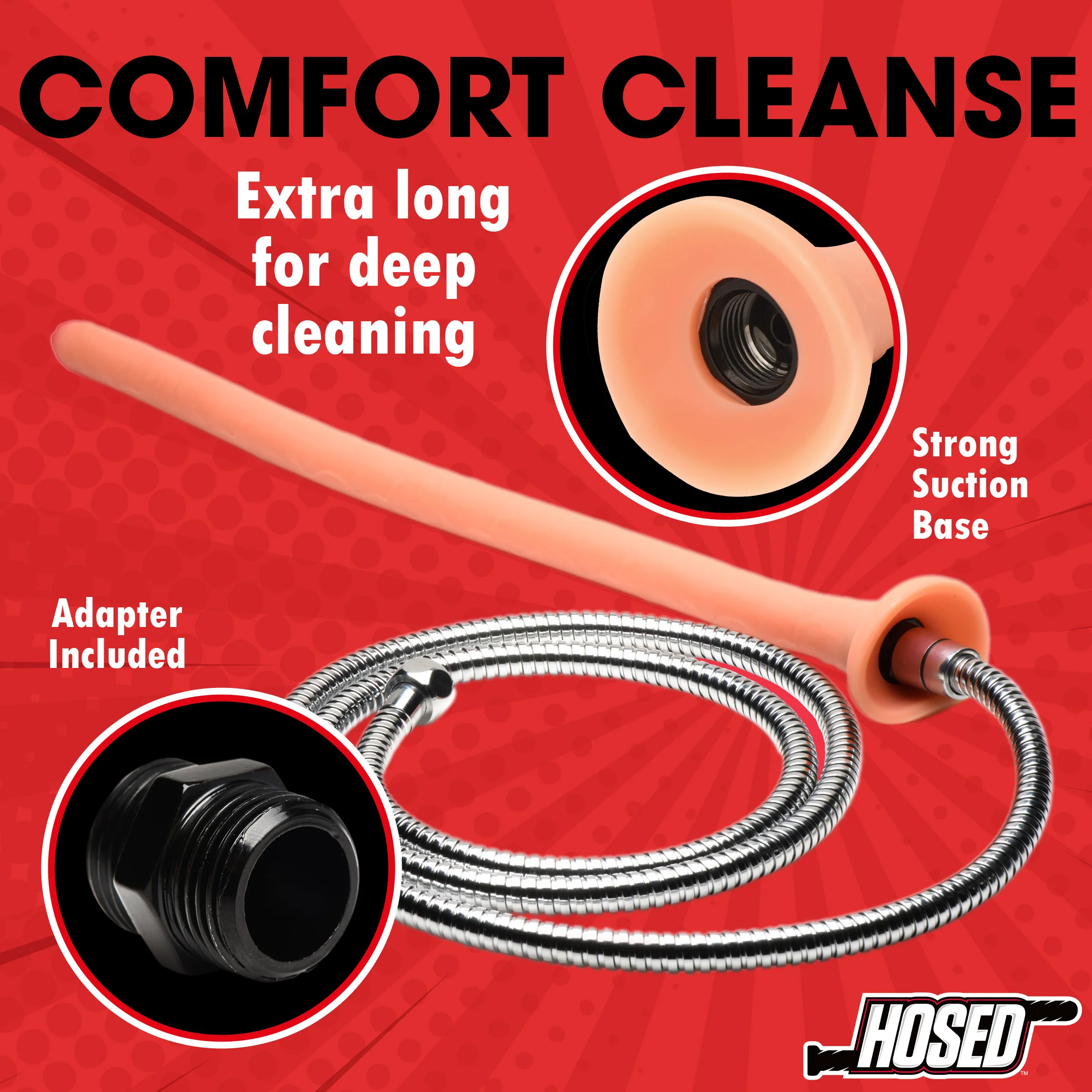 19" Slim Silicone Enema Hose - Image 5