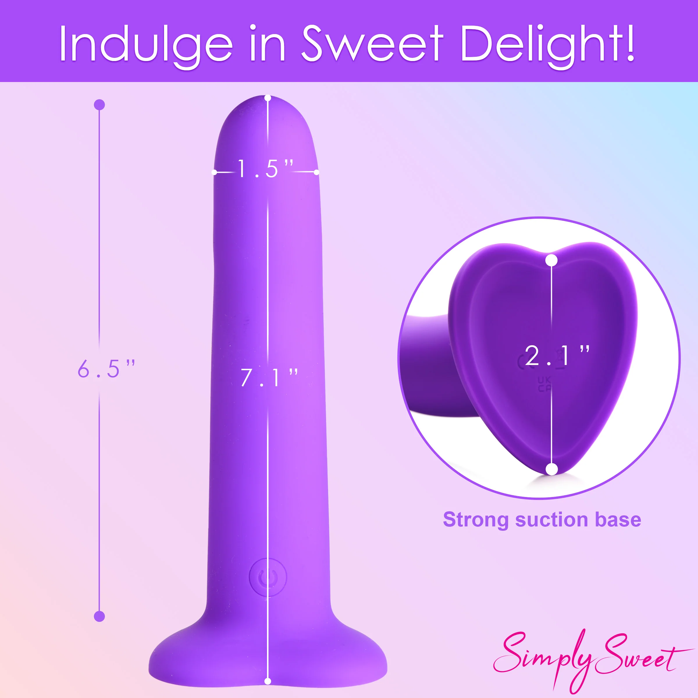 21X Vibrating Wavy Silicone Dildo w/ Remote - Image 3