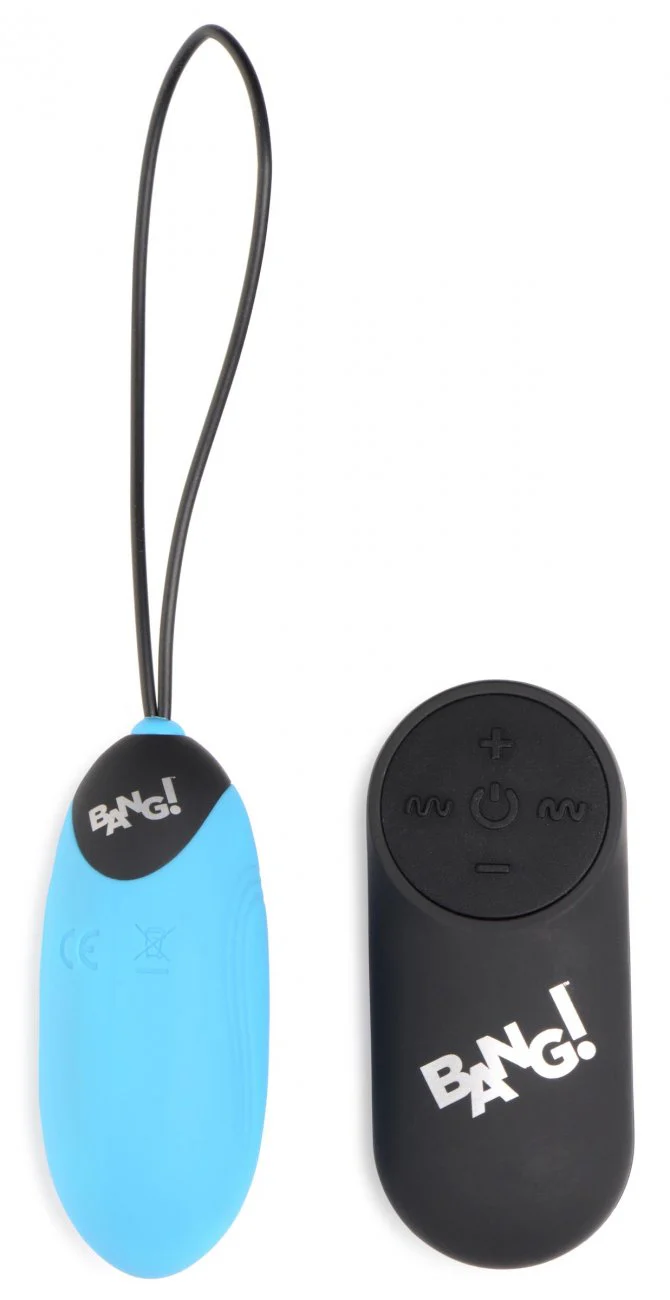 28X Nubbed Silicone Vibrating Egg with Remote Control - Image 3
