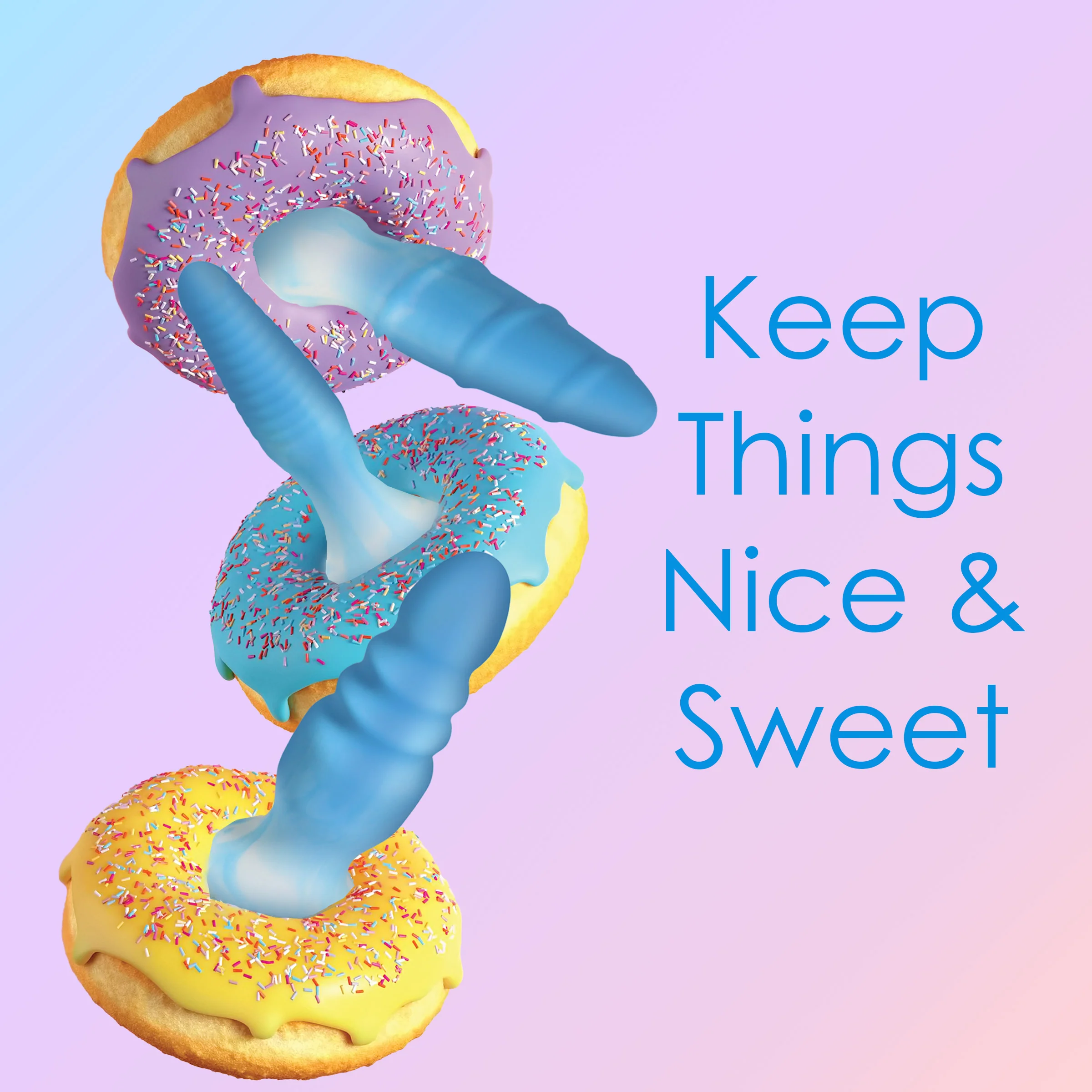 3 Piece Silicone Butt Plug Set - Image 3