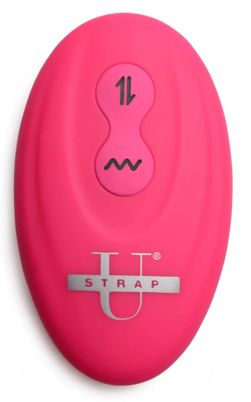 30X Thrusting and Vibrating Strapless Strap-On With Remote Control - Image 7