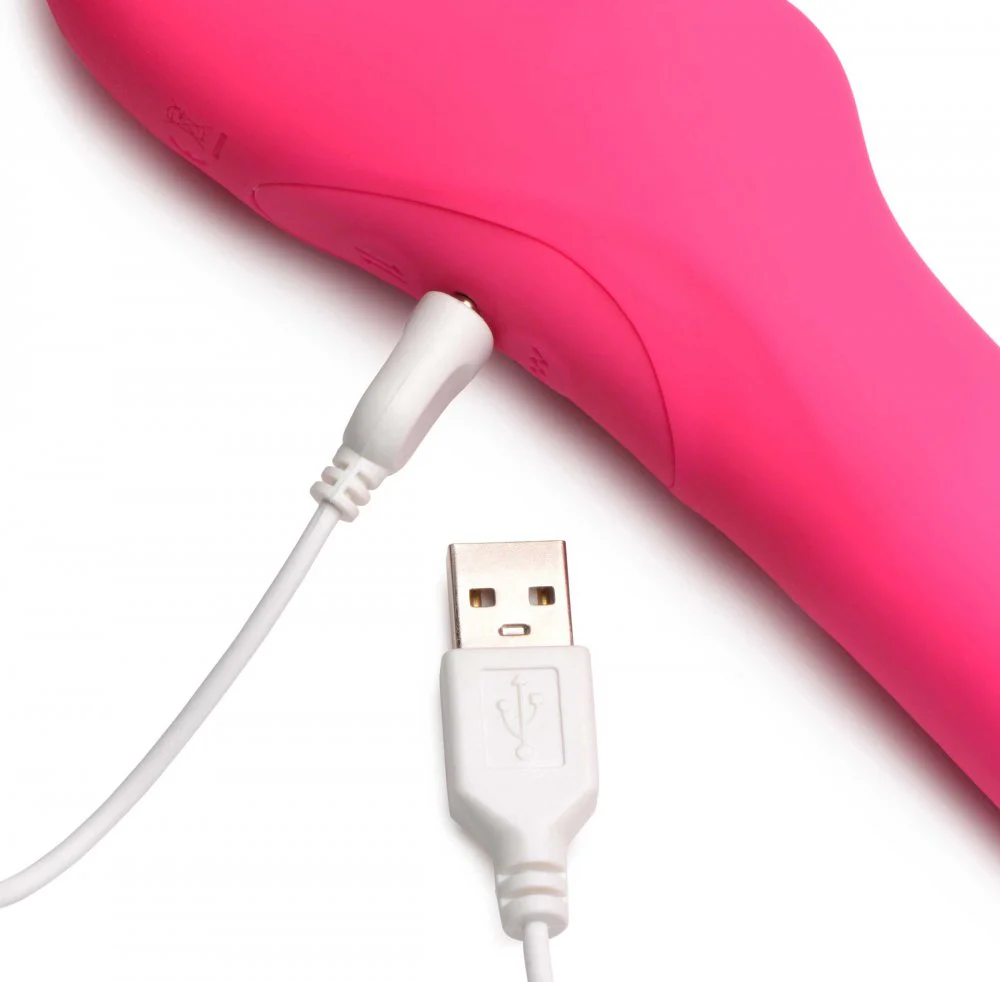 30X Thrusting and Vibrating Strapless Strap-On With Remote Control - Image 8