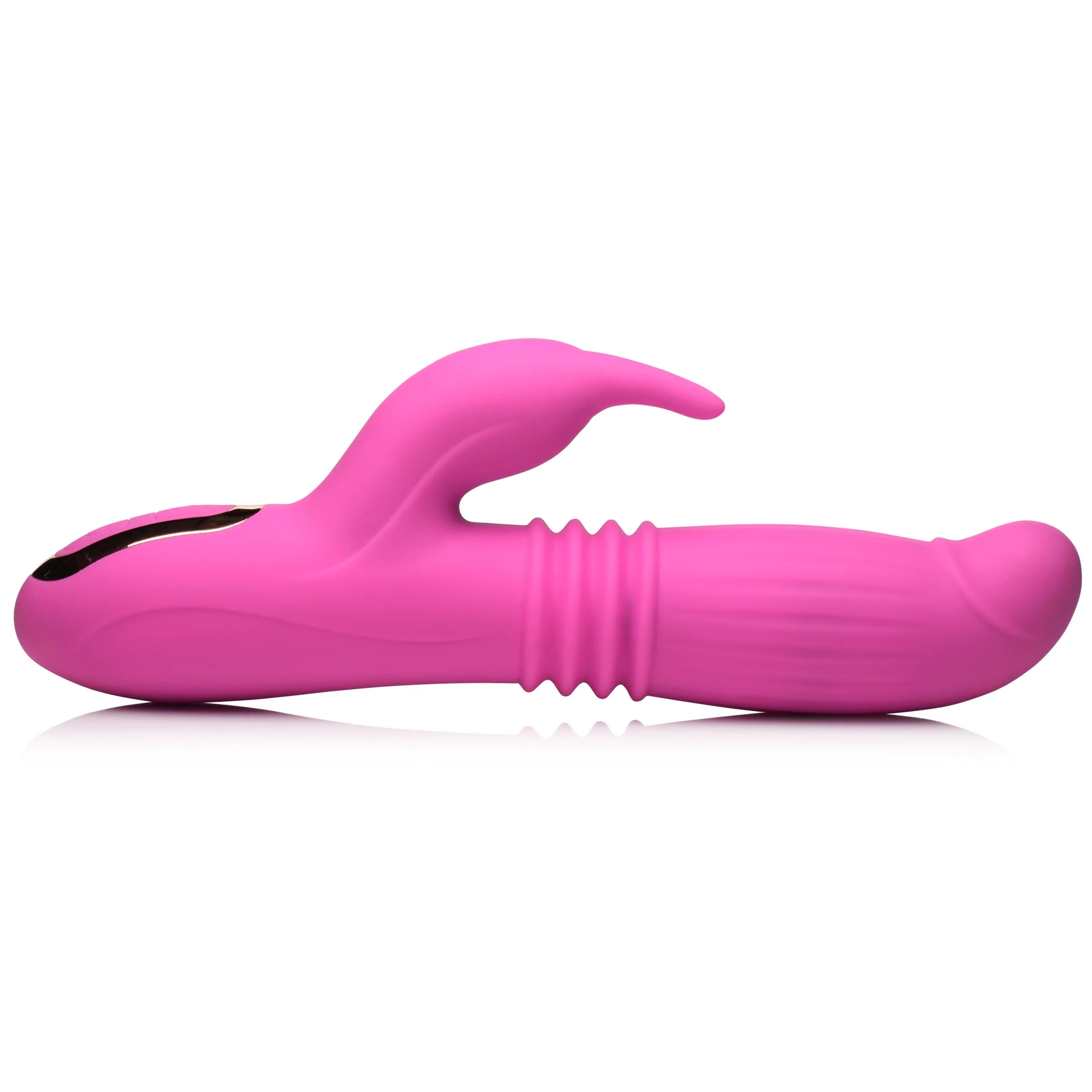 35X Lil Swell Thrusting and Swelling Silicone Rabbit Vibrator - Image 6