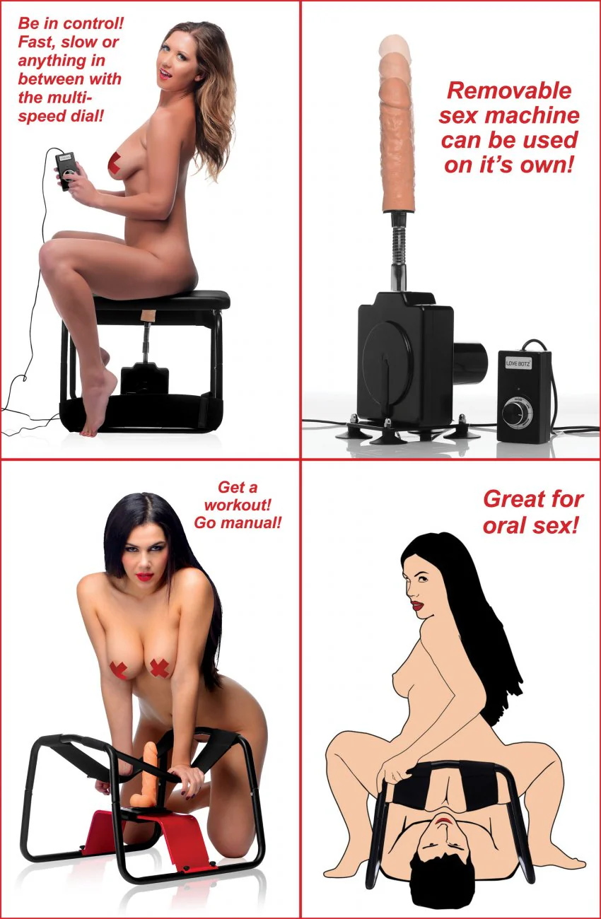 4 in 1 Banging Bench with Sex Machine - Image 5