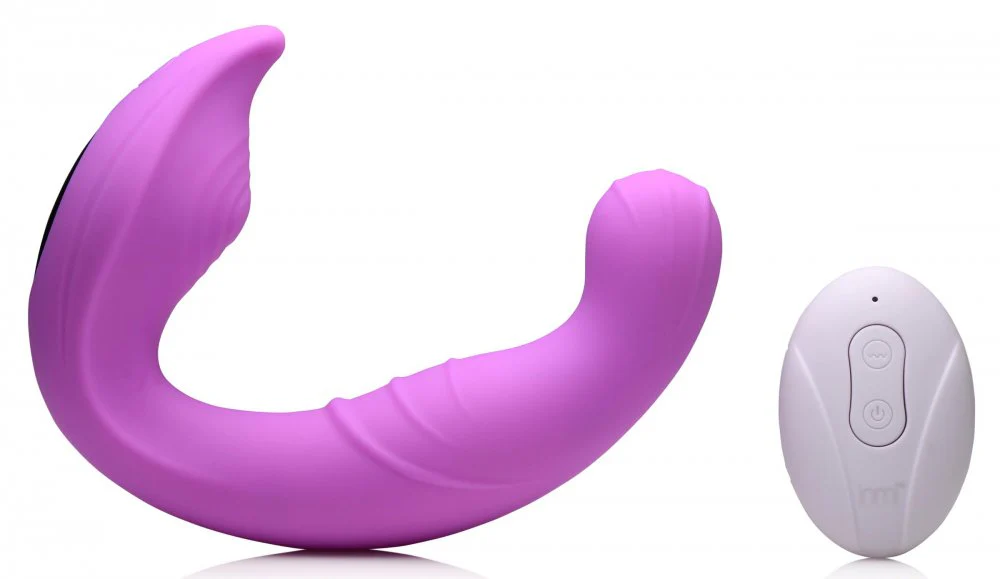 5X Come Hither Silicone Vibrator with Remote Control - Image 4