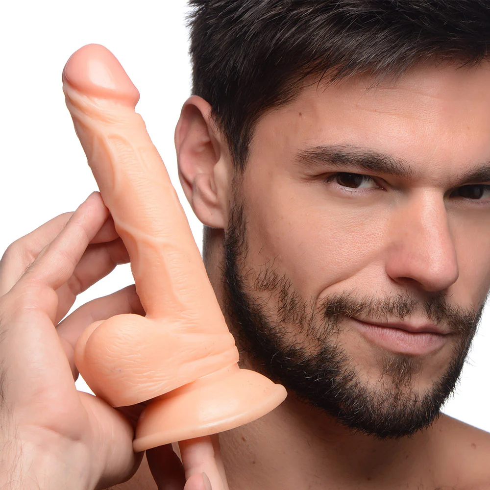 6.5 Inch Dildo with Balls - Image 10