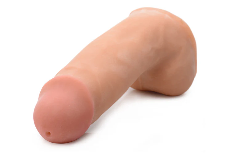 6.5 inch Dual Density Squirting Dildo - Image 5