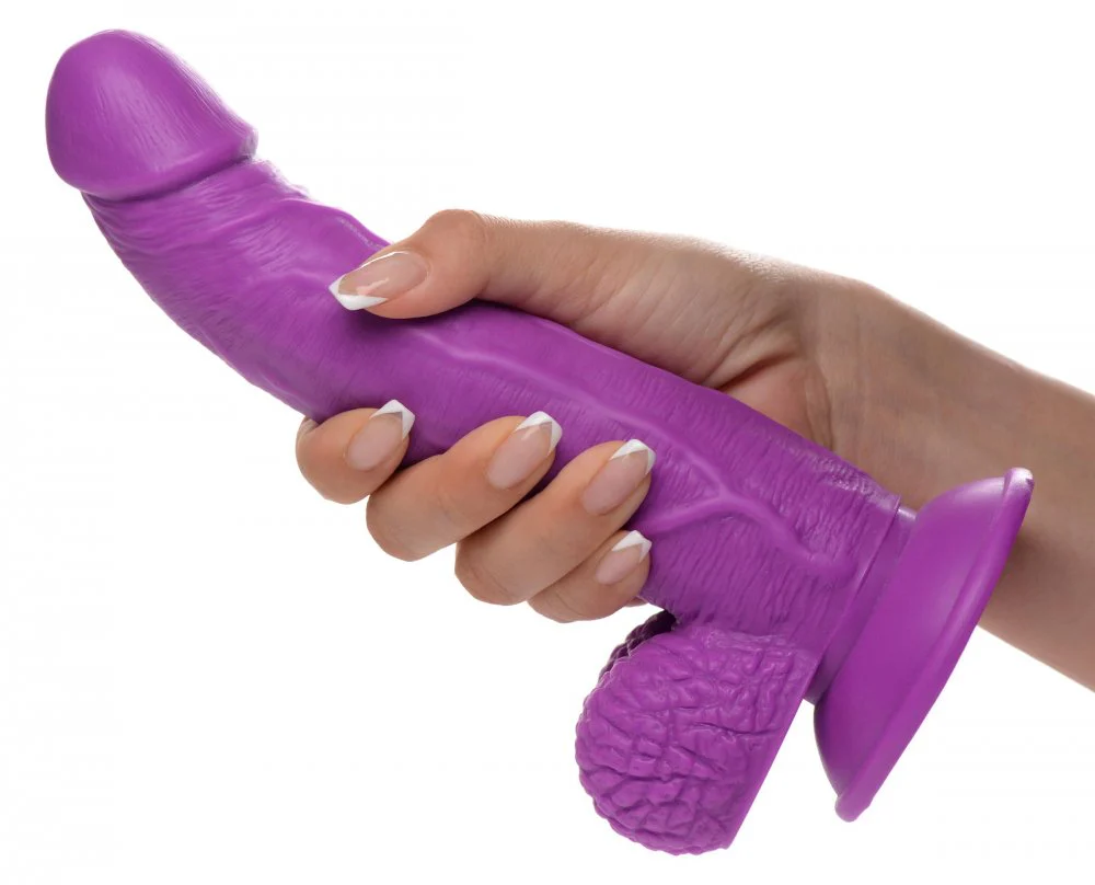 7.5 Inch Dildo with Balls - Image 4