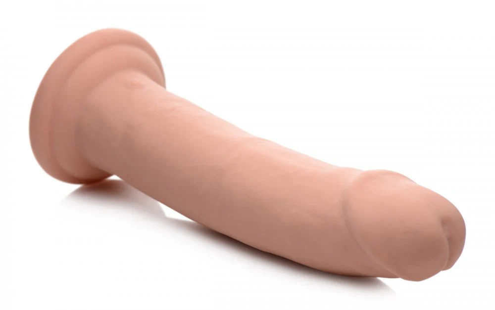 7X Inflatable and Vibrating Remote Control Silicone Dildo - Image 8