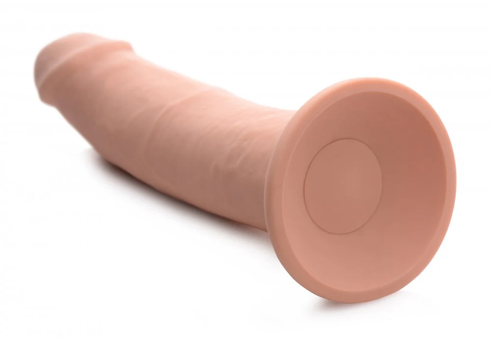 7X Inflatable and Vibrating Remote Control Silicone Dildo - Image 9