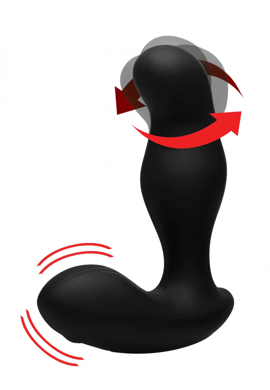 7X P-Gyro Silicone Prostate Stimulator with Gyrating Shaft - Image 4