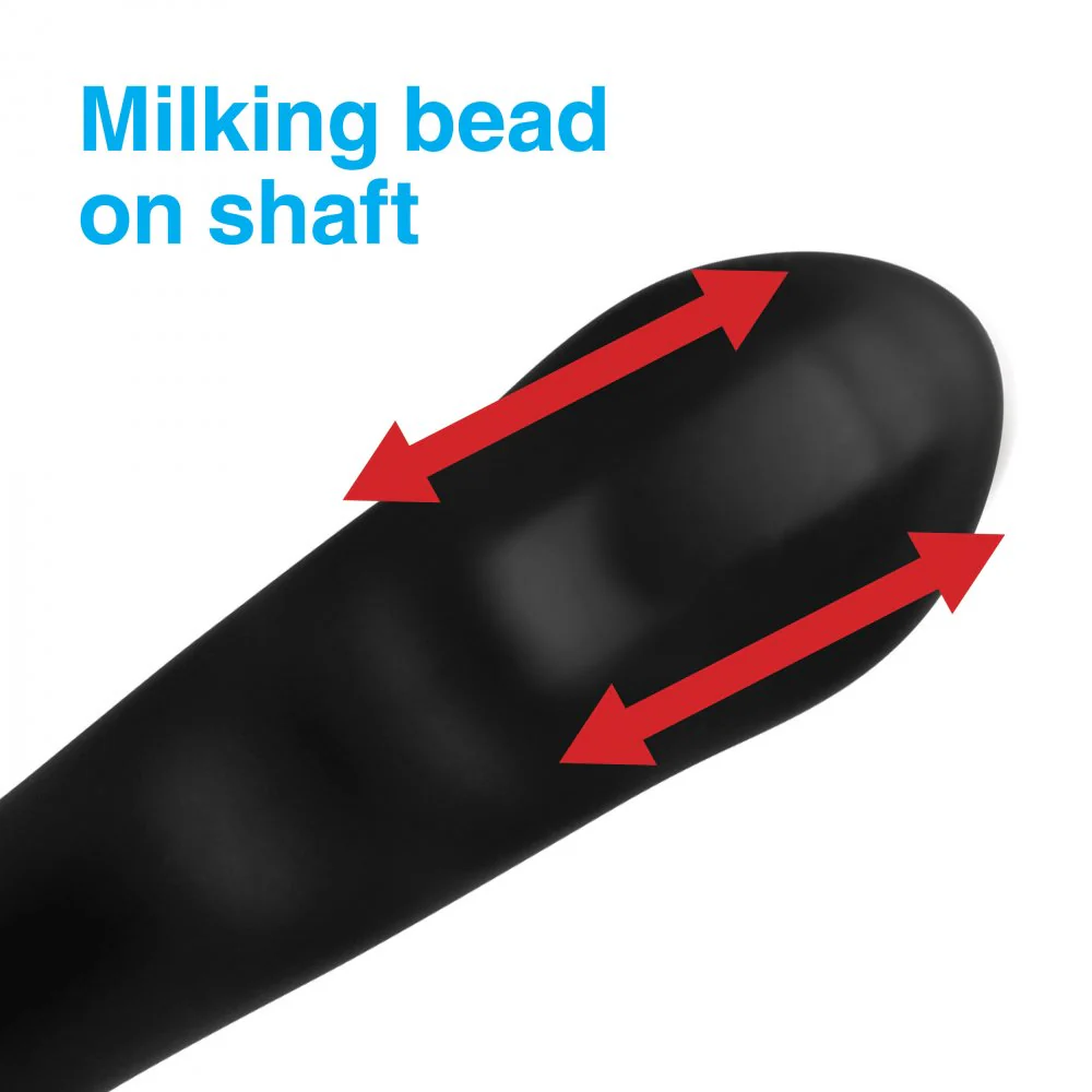 7X P-Milker Silicone Prostate Stimulator with Milking Bead - Image 7