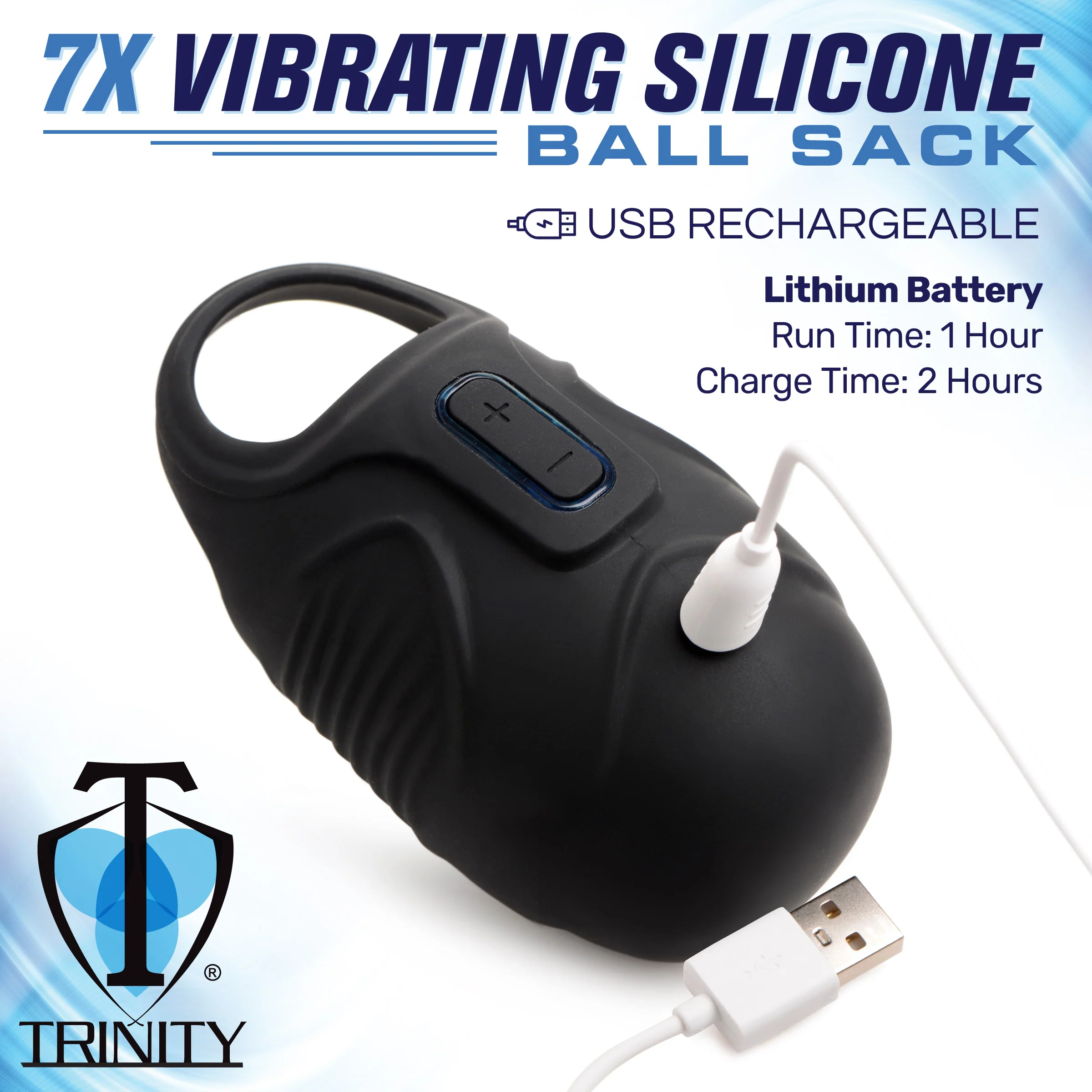 7x Vibrating Silicone Testicle Massager - Image 4