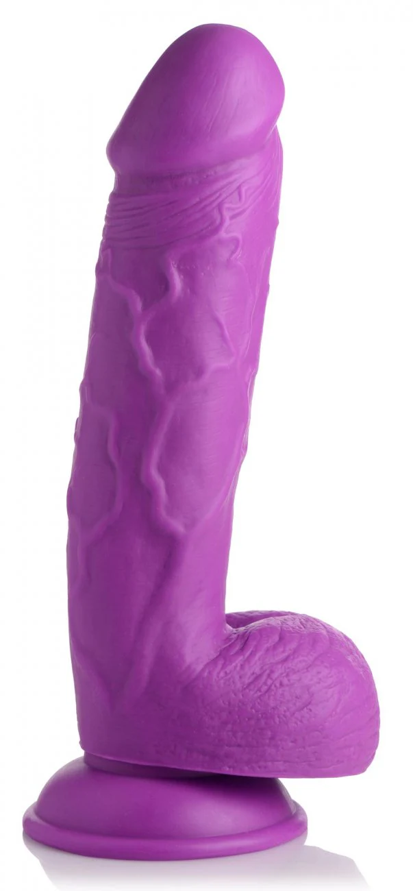 8.25 Inch Dildo with Balls - Image 11