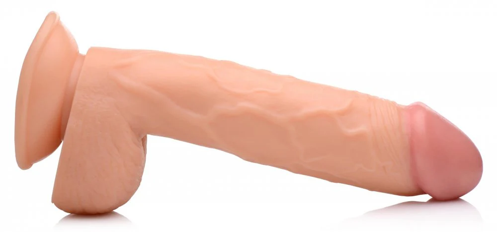 8.25 Inch Dildo with Balls - Image 5