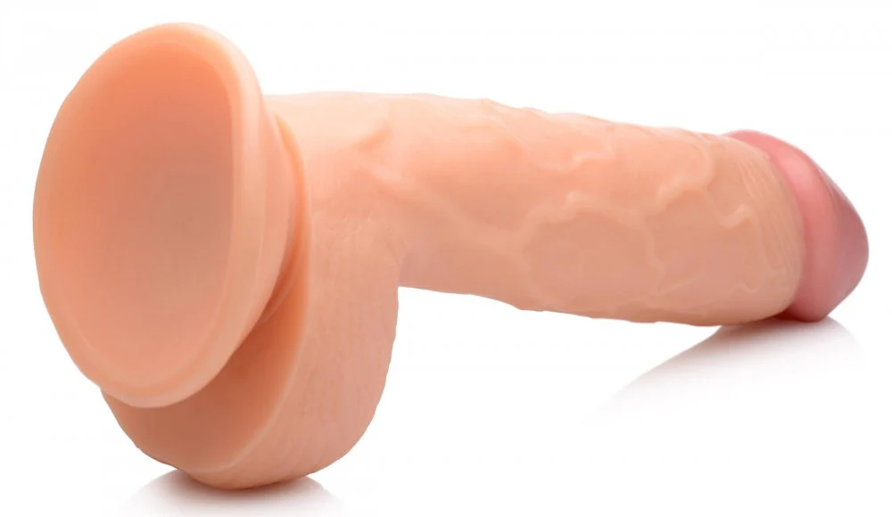 8.25 Inch Dildo with Balls - Image 7