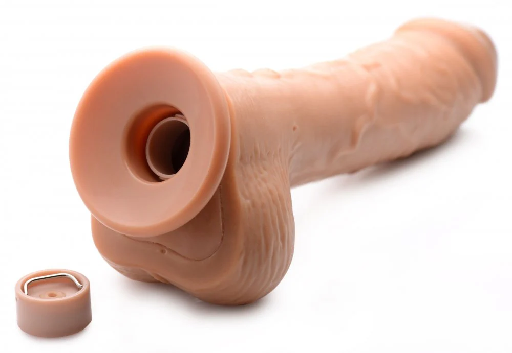 8 Inch Vibrating Squirting Dildo with Remote Control - Image 5