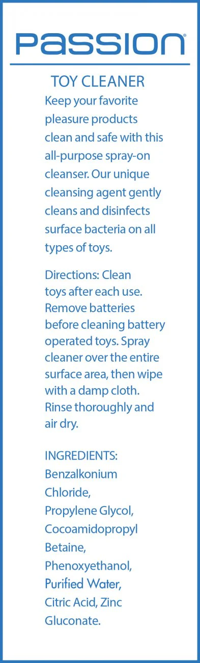 8oz Passion Toy Cleaner - Image 3