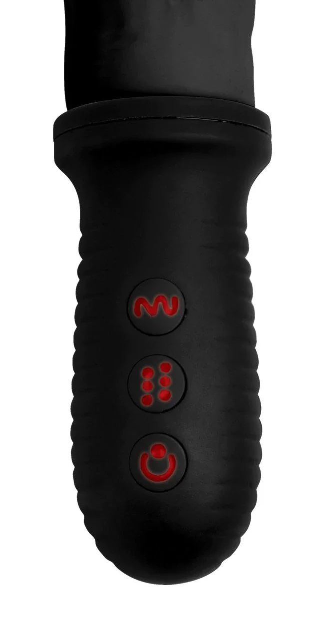 8X Auto Pounder Vibrating and Thrusting Dildo with Handle - Image 6
