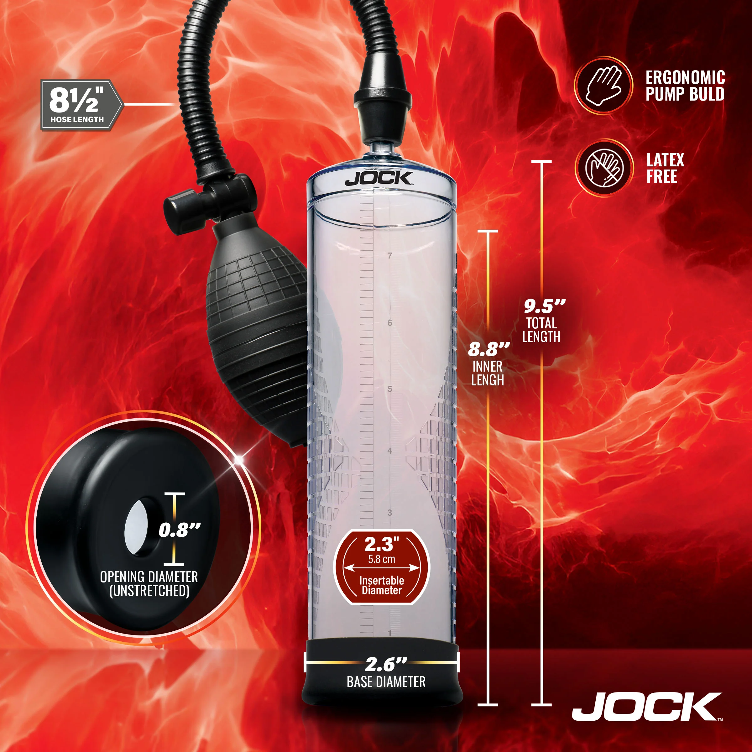 Amp Up Penis Pump with Bulb - Image 4
