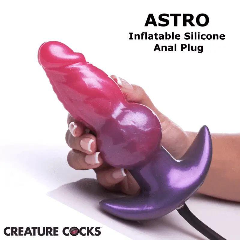 Astro Inflatable Silicone Anal Plug - Image 2