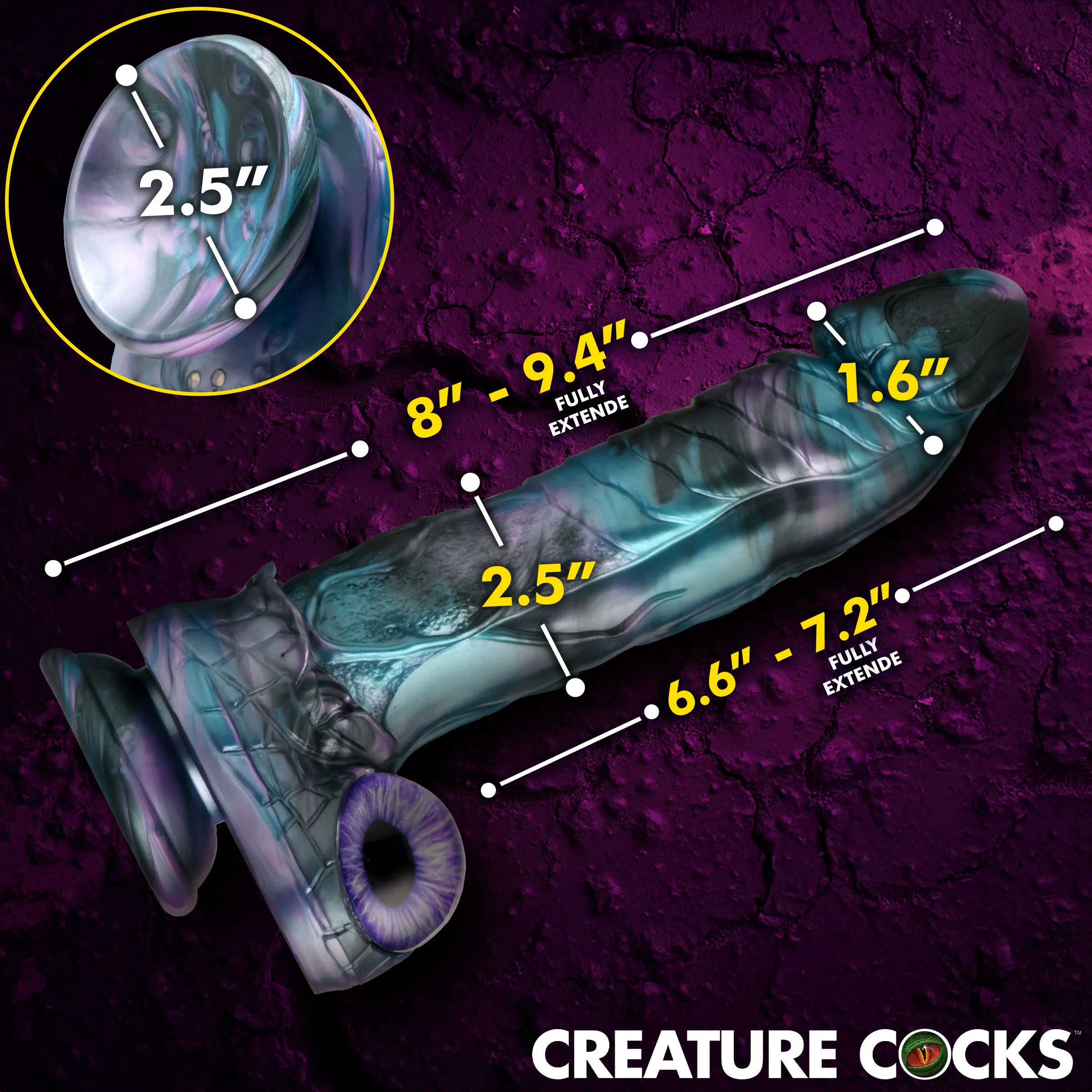 Astro-Thrust Thrusting & Vibrating Silicone Dildo - Image 5