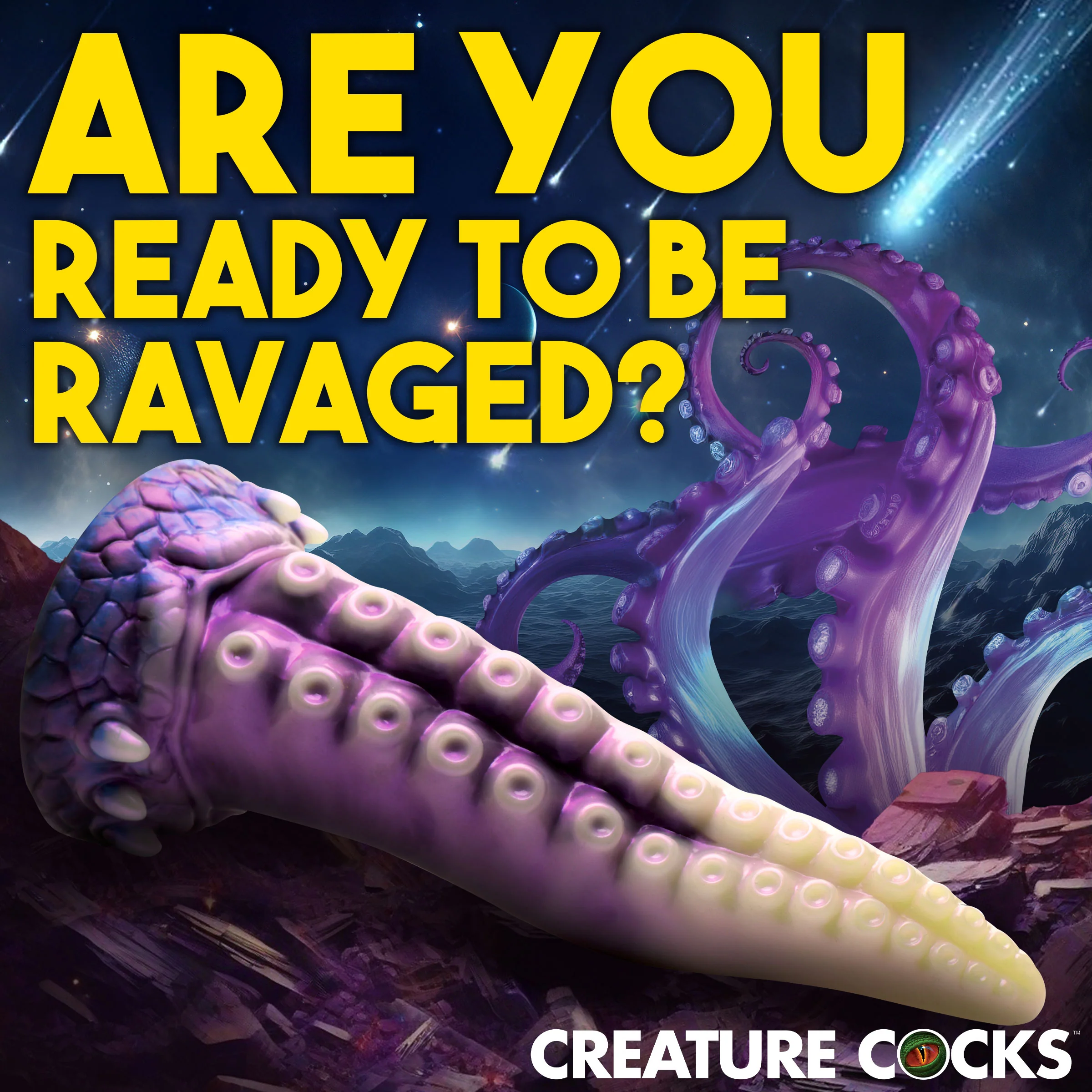 Astropus Tentacle Silicone Dildo - Image 3