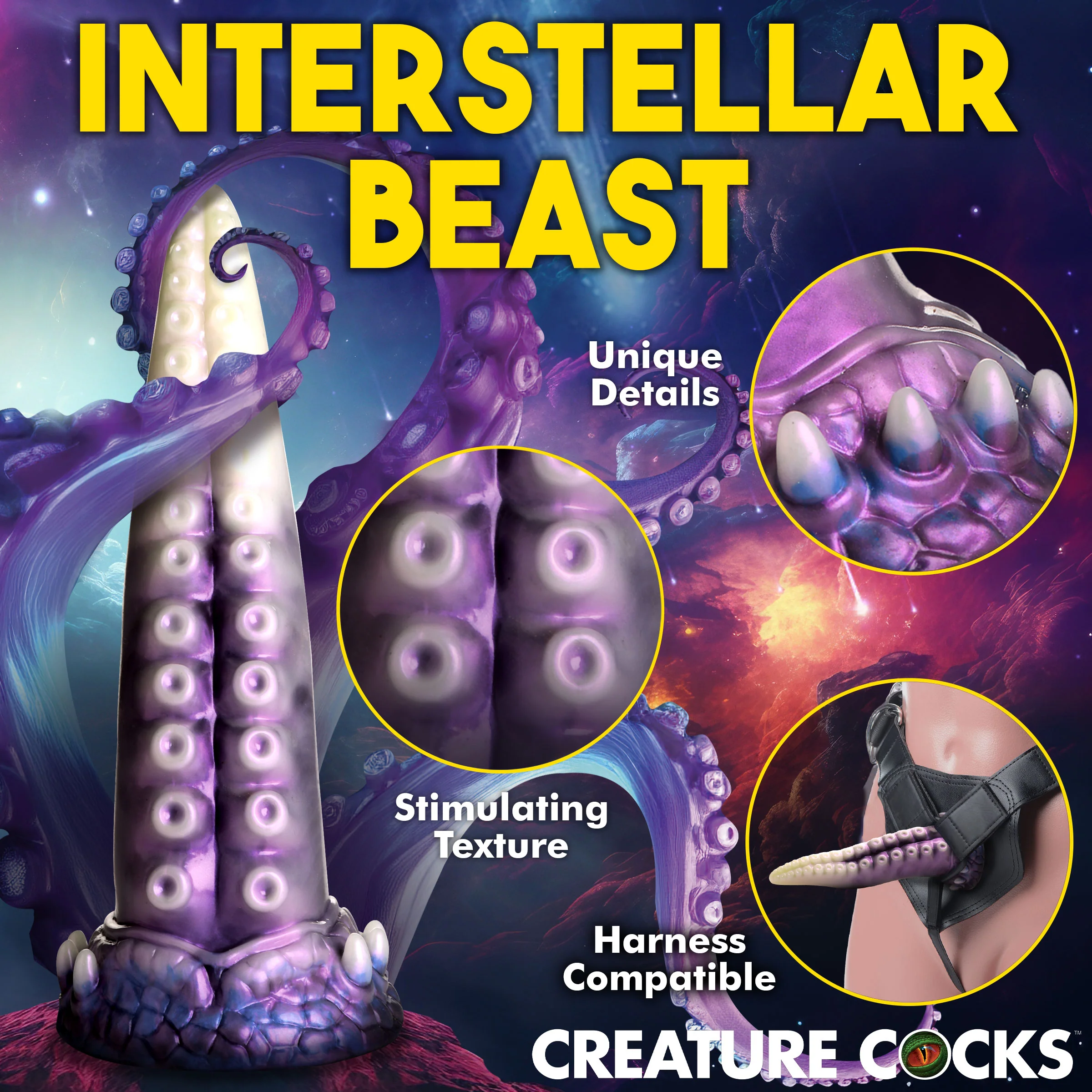 Astropus Tentacle Silicone Dildo - Image 6