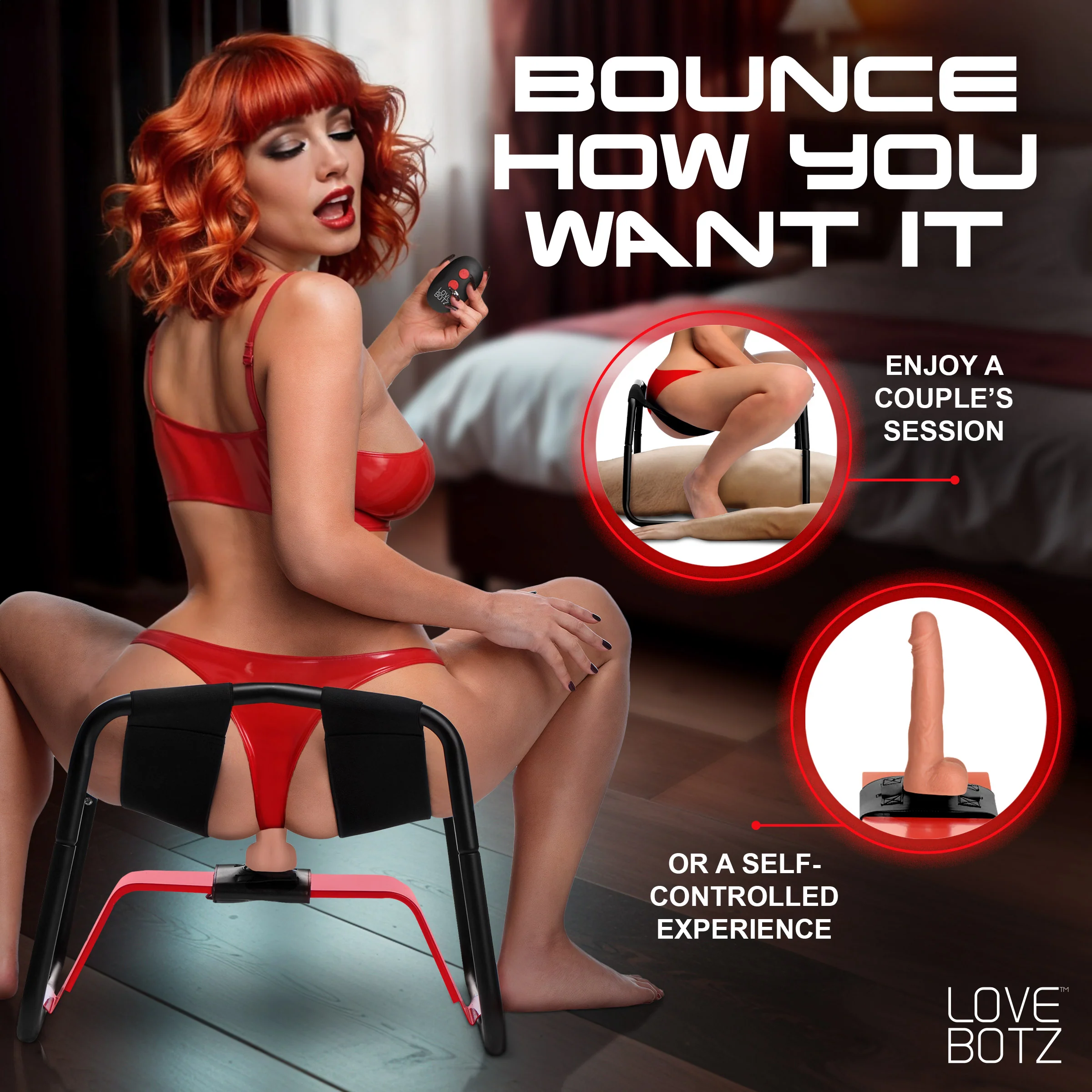 Bangin' Bench with Thrusting & Vibrating Dildo - Image 5
